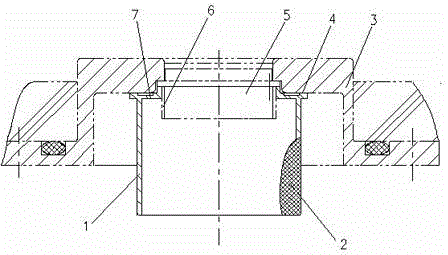 Cup joint device used for plugging in and out connector manually