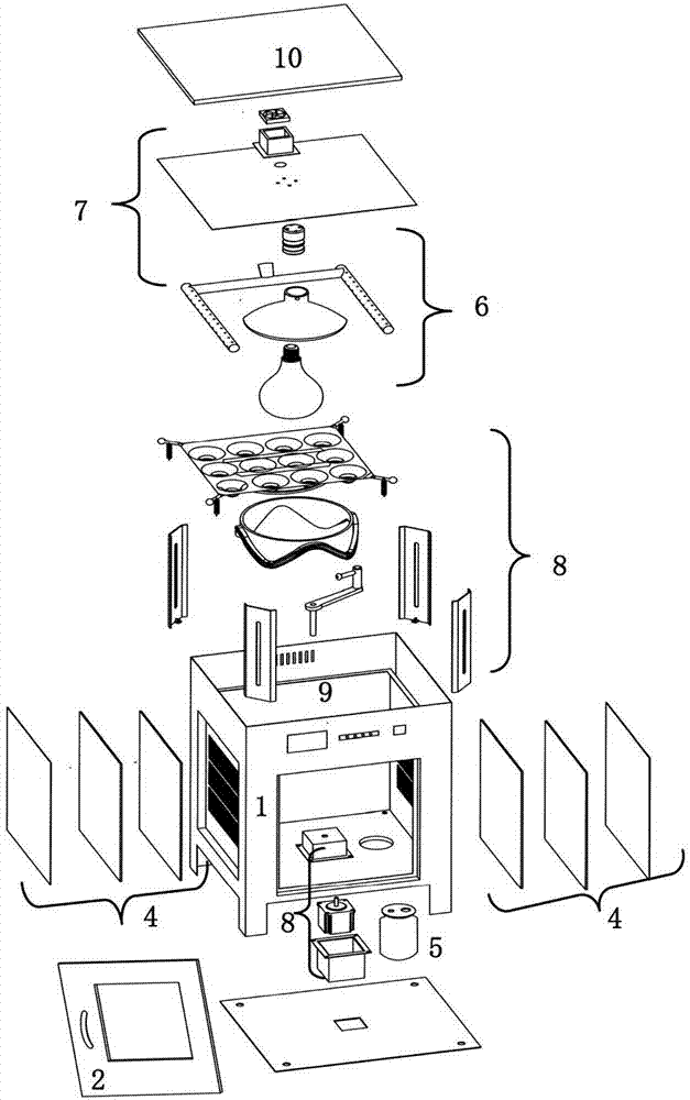 Intelligent bird egg living embryo incubation system