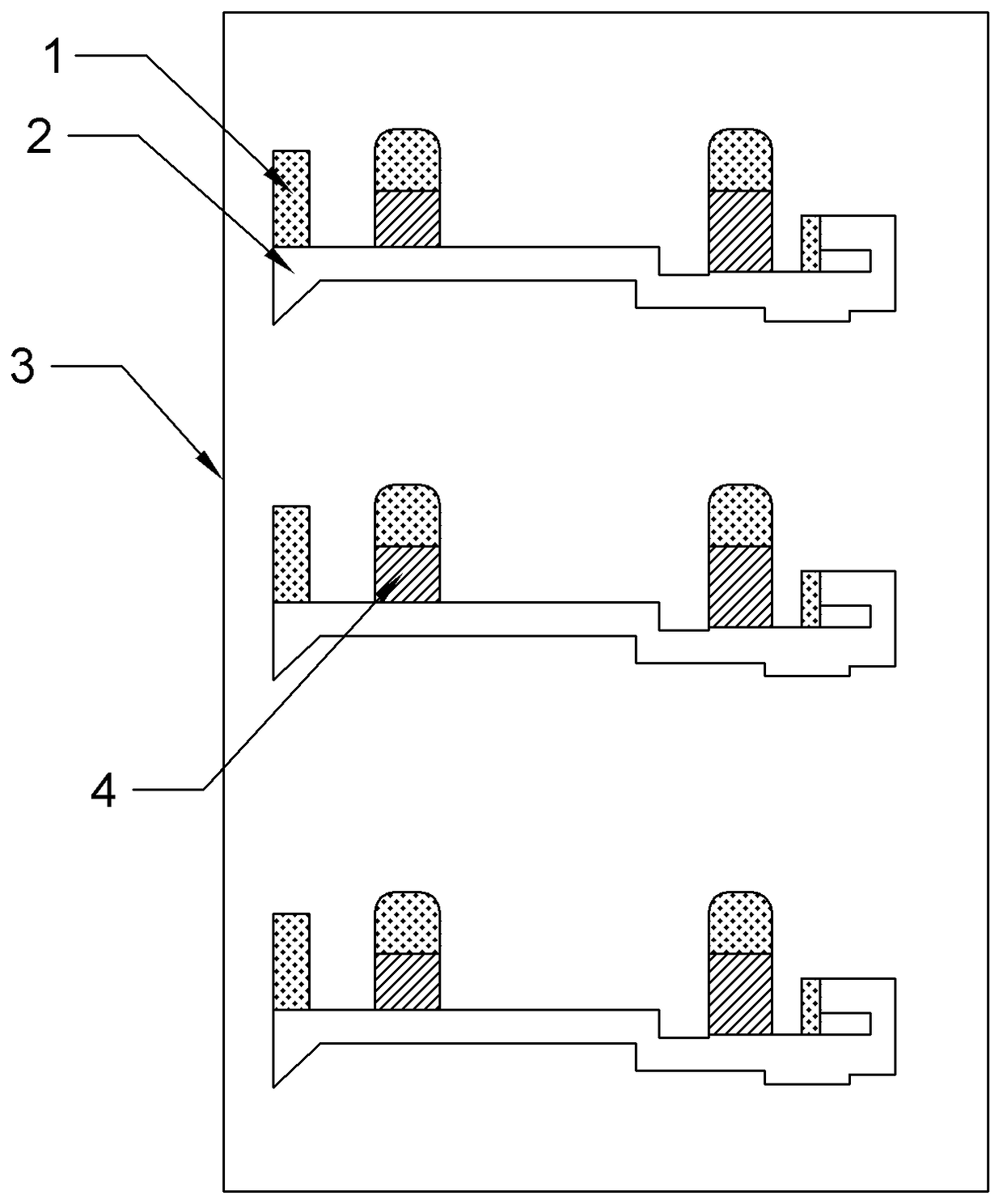 Processing method of circuit board protective film