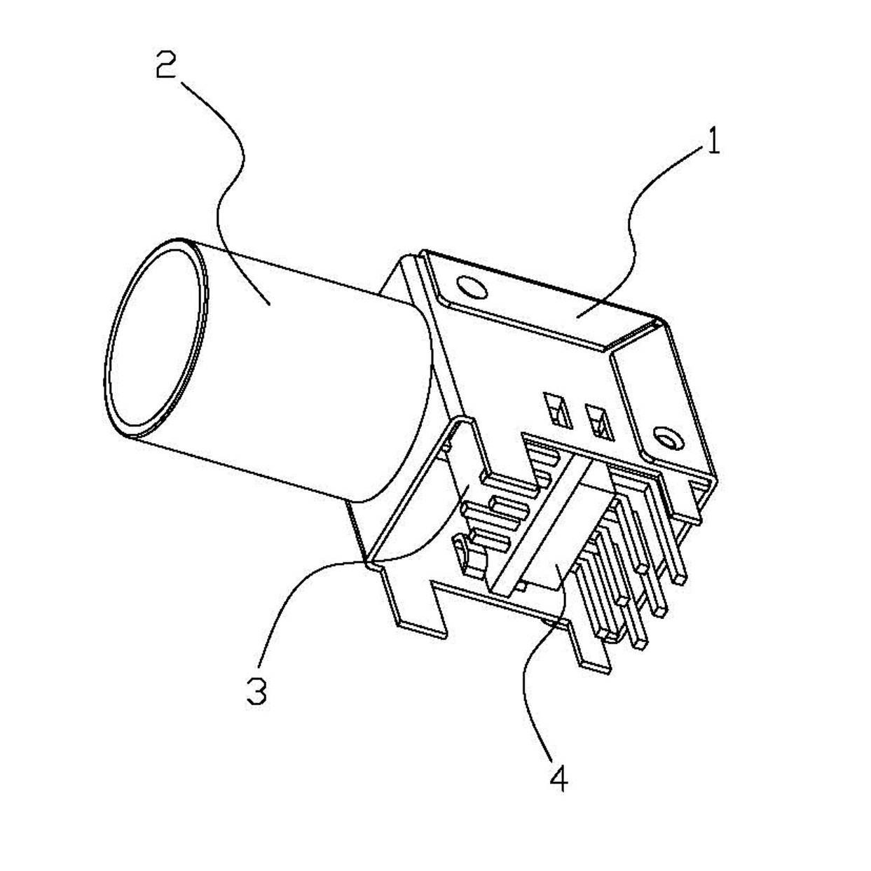 Wiring terminal with radio receiving function