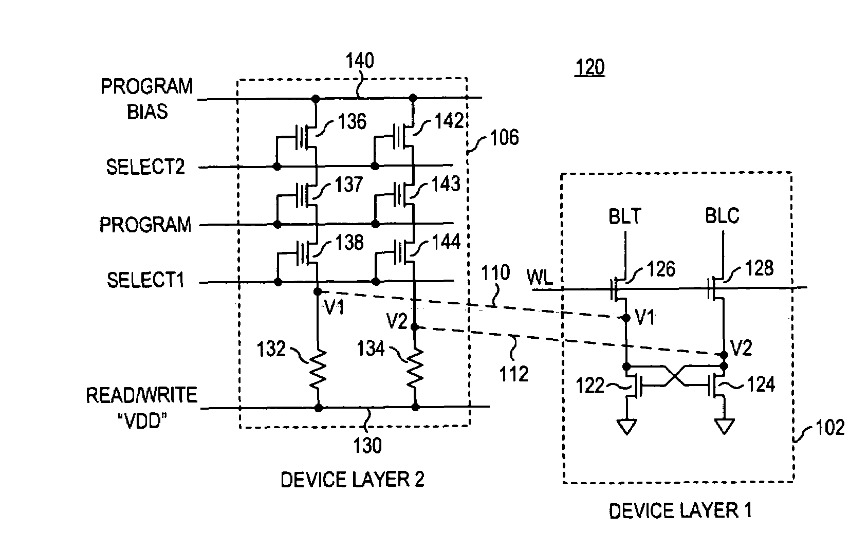 Three-dimensional non-volatile SRAM incorporating thin-film device layer