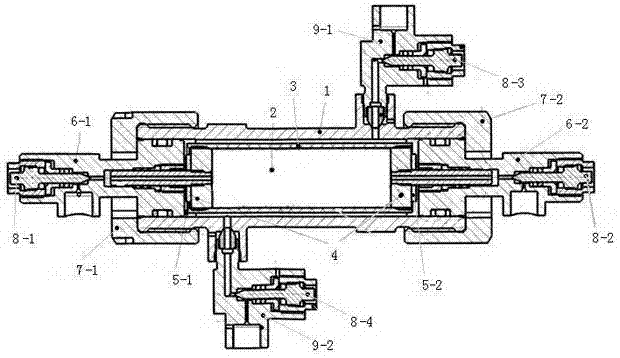 Ultrahigh pressure and high temperature core holder