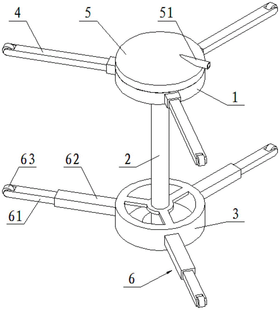 A pipeline inner wall spraying device