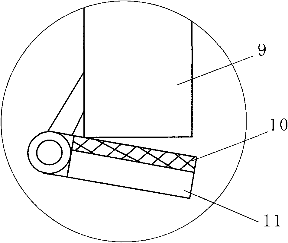 Wet-pressing molding centralized drainage vacuum system