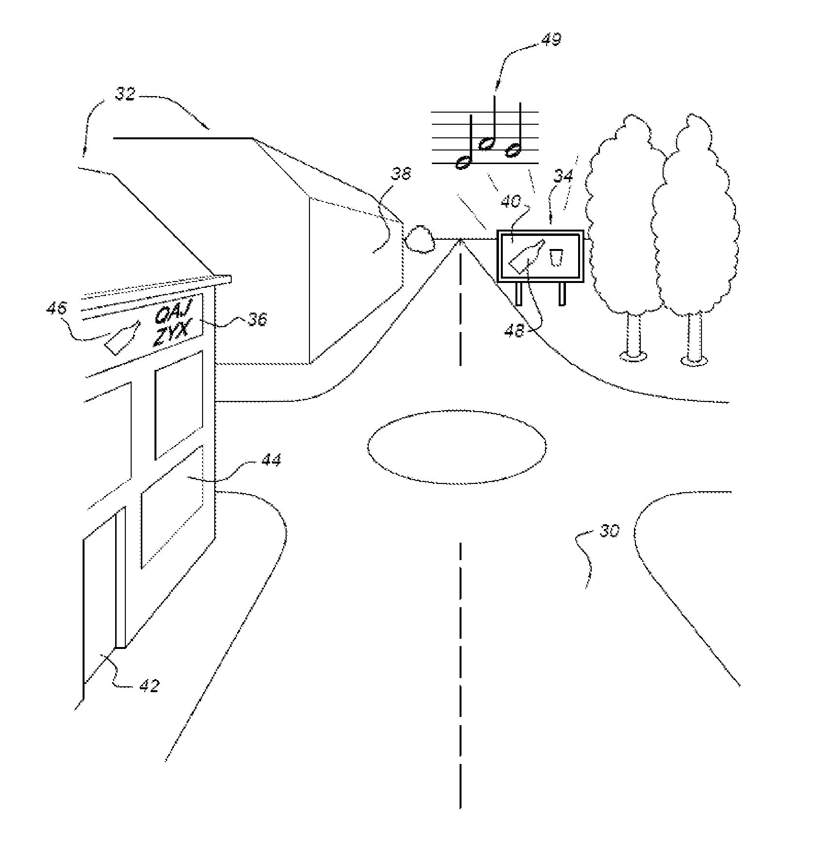 Dynamically mapping images on objects in a navigation system