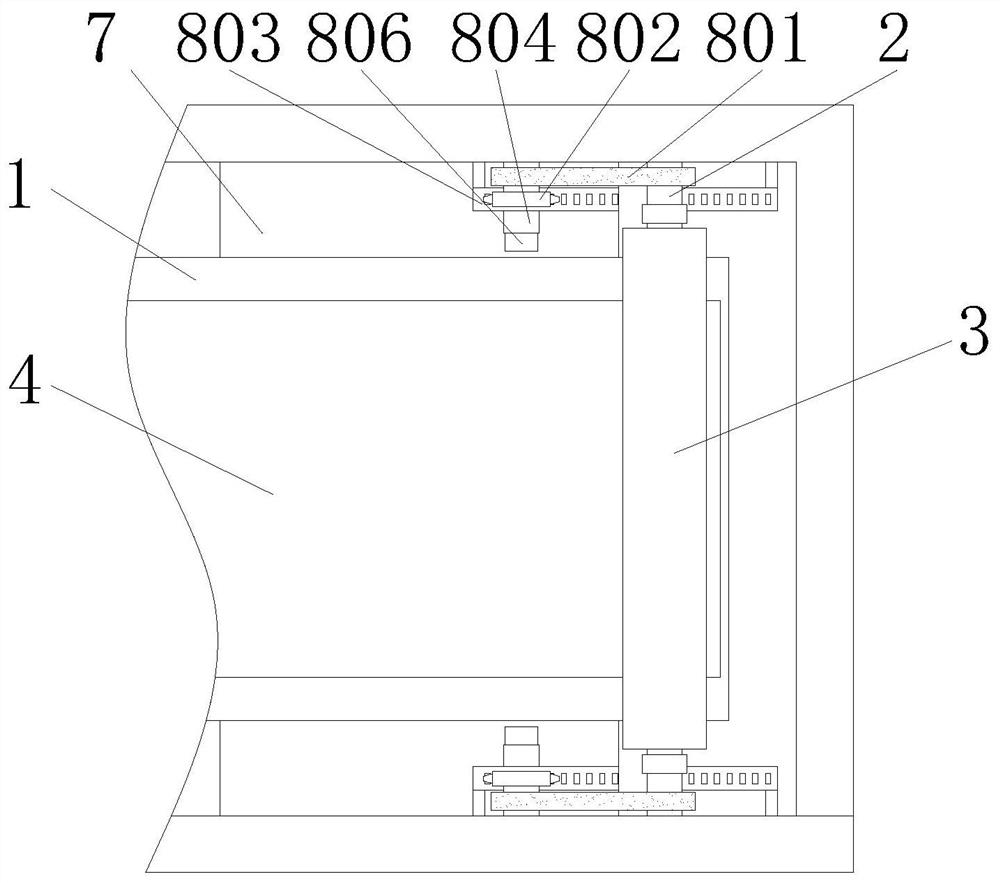 Coating wrinkle removing device and coating production equipment