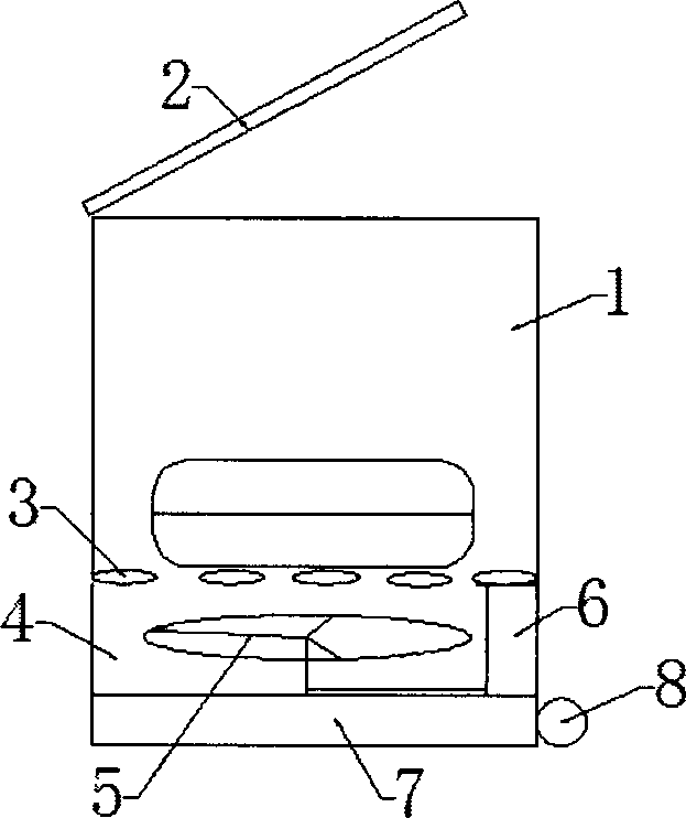 Portable handkerchief box