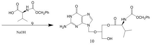 A kind of synthetic method of valganciclovir hydrochloride