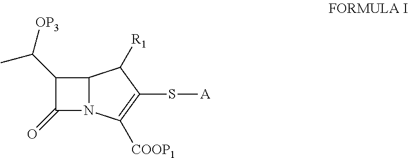 Process for the preparation of carbapenem compounds