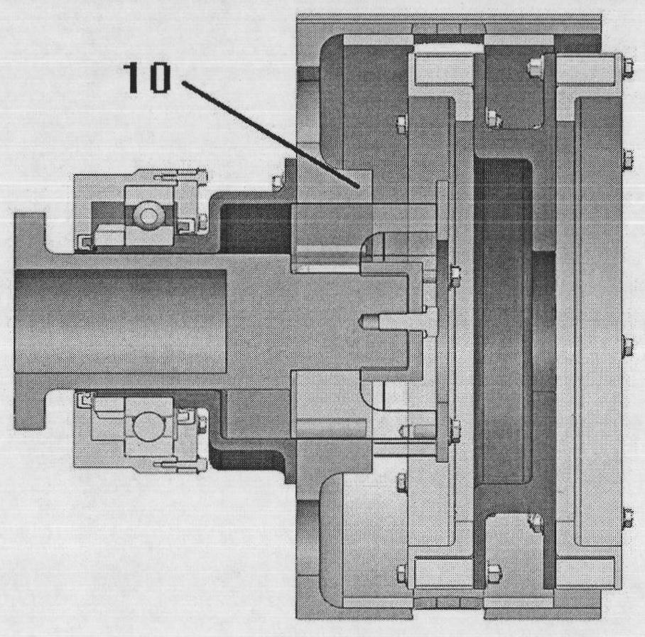 Secondary series type permanent-magnet speed governor