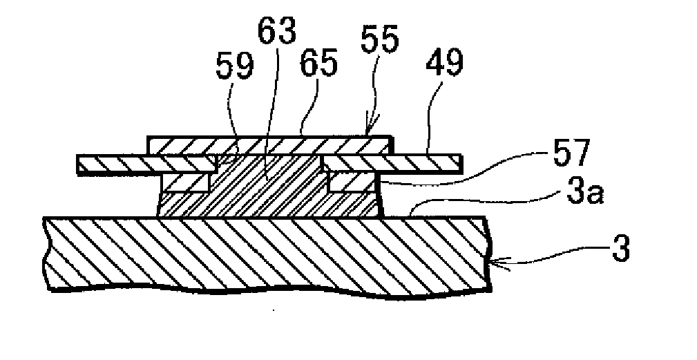 Electrical connection structure for piezoelectric element and head suspension