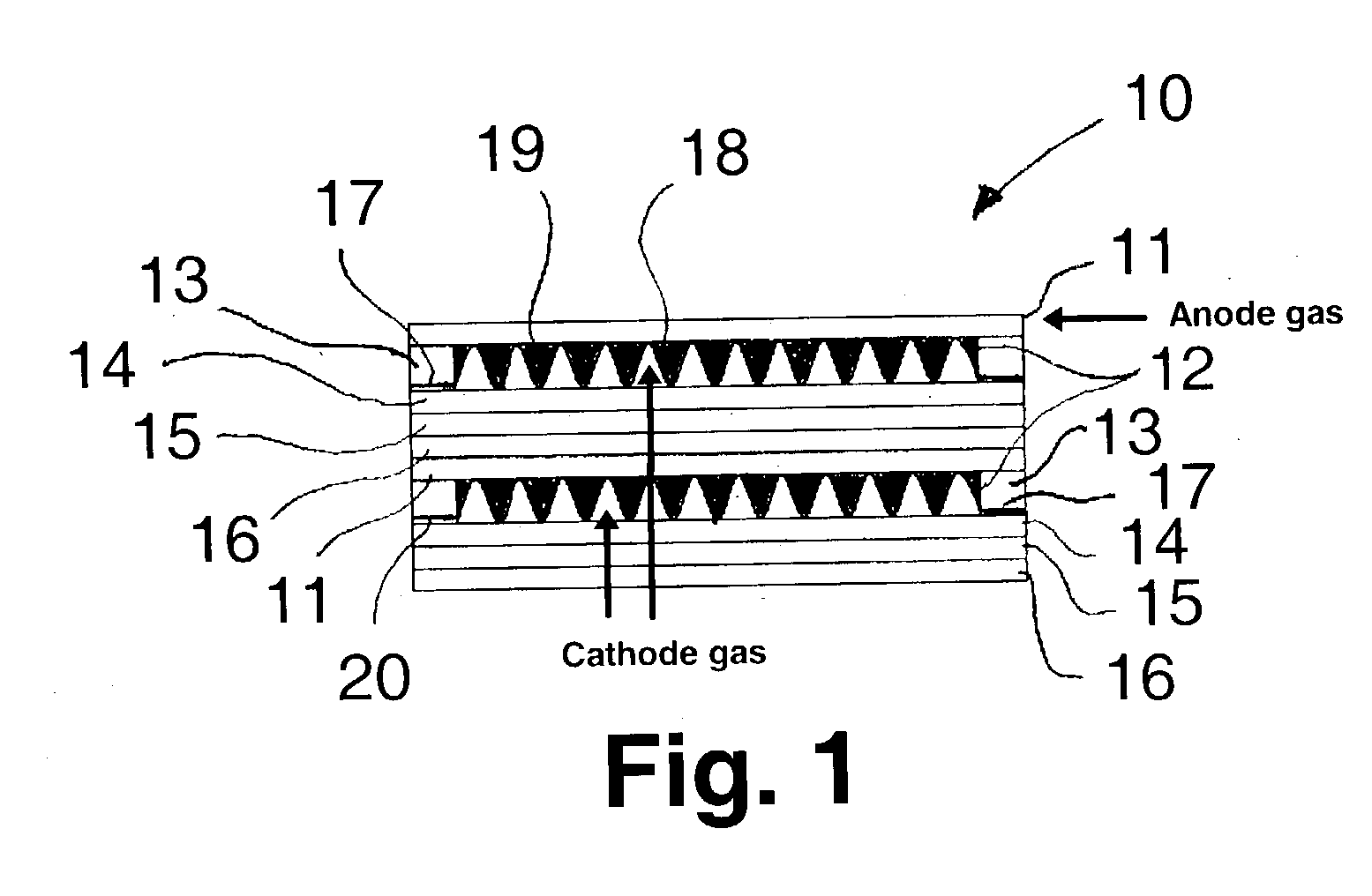 Folded metal bipolar sheets for fuel cells