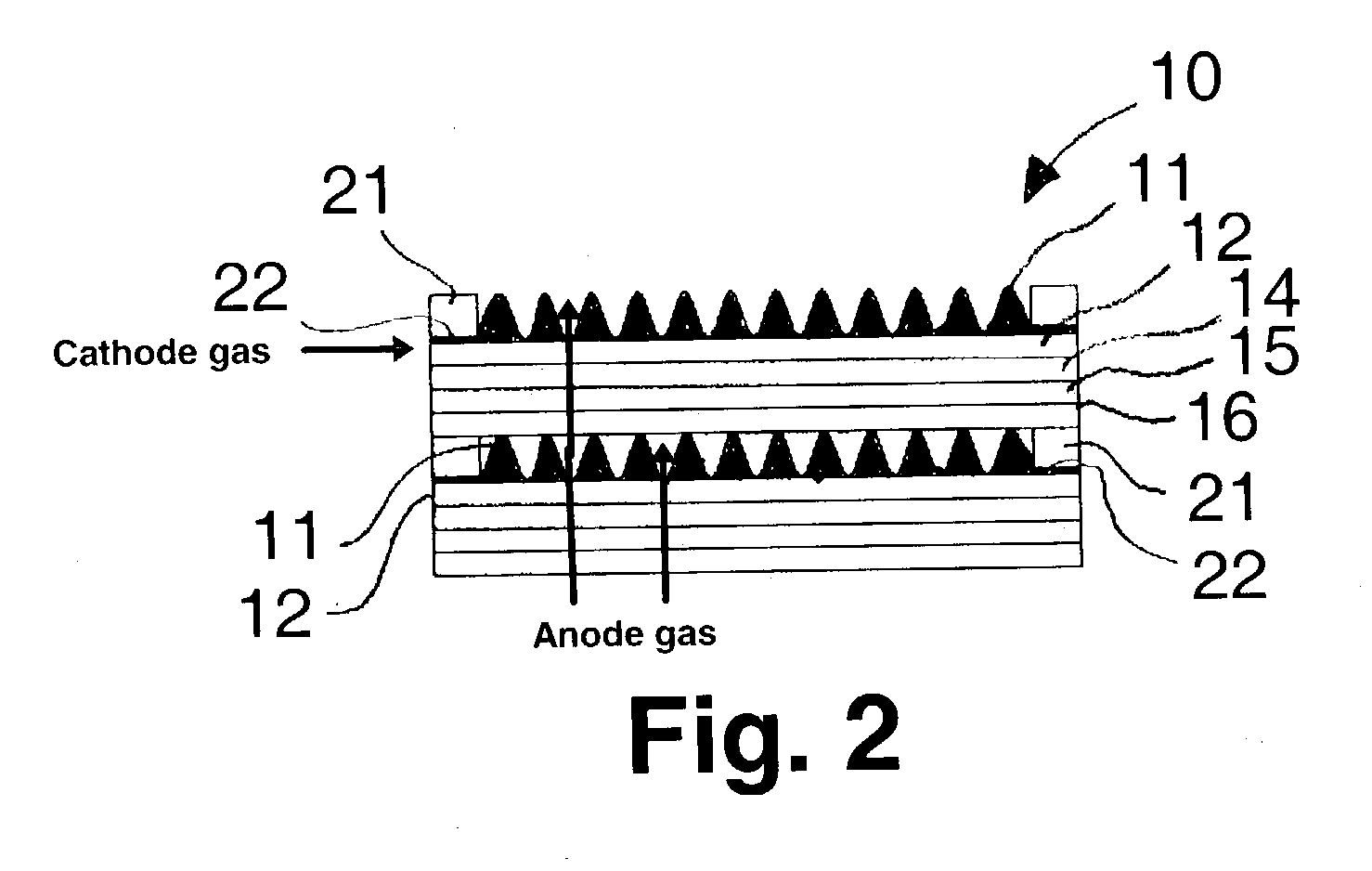 Folded metal bipolar sheets for fuel cells