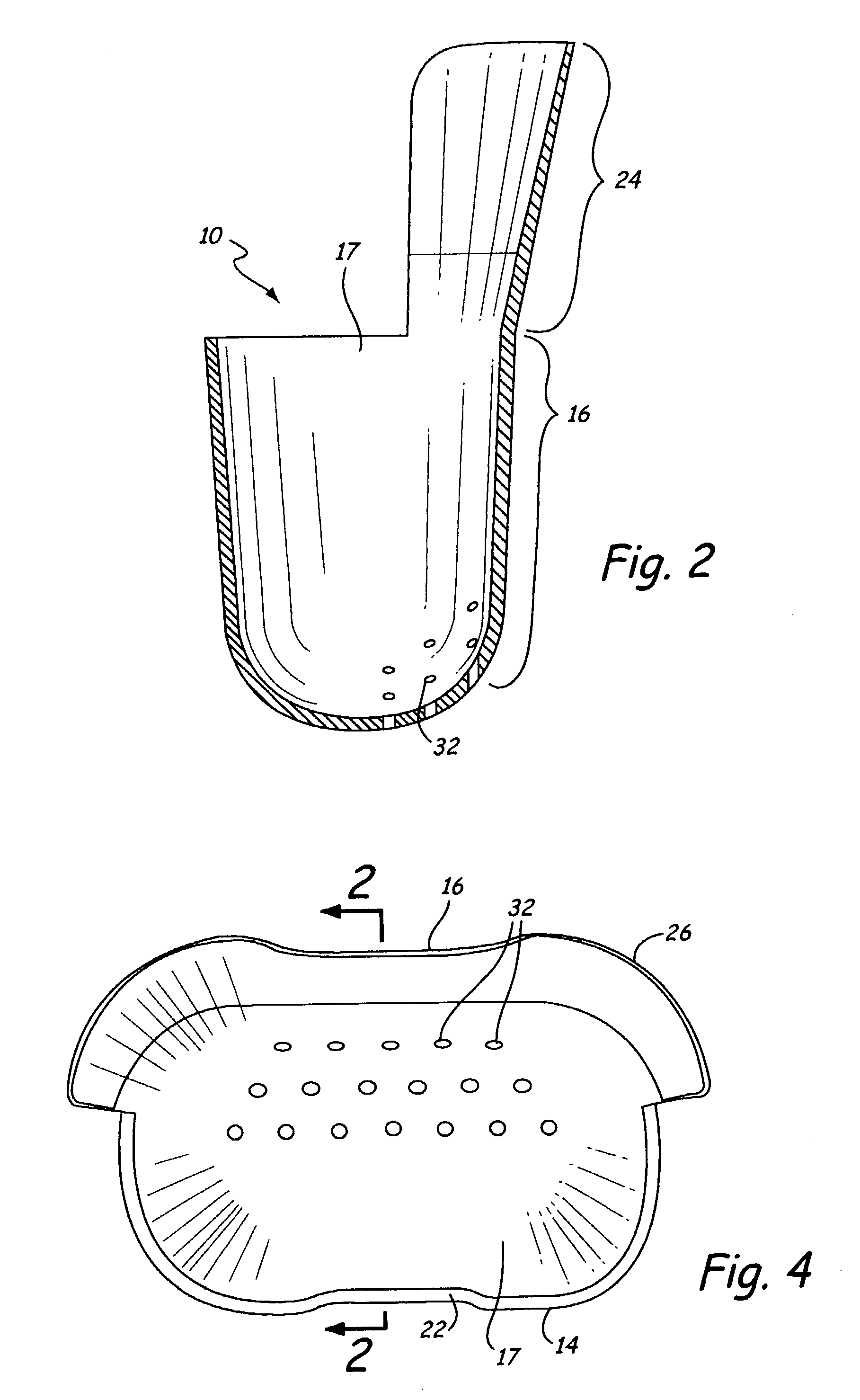 Device and method for collecting surgical material