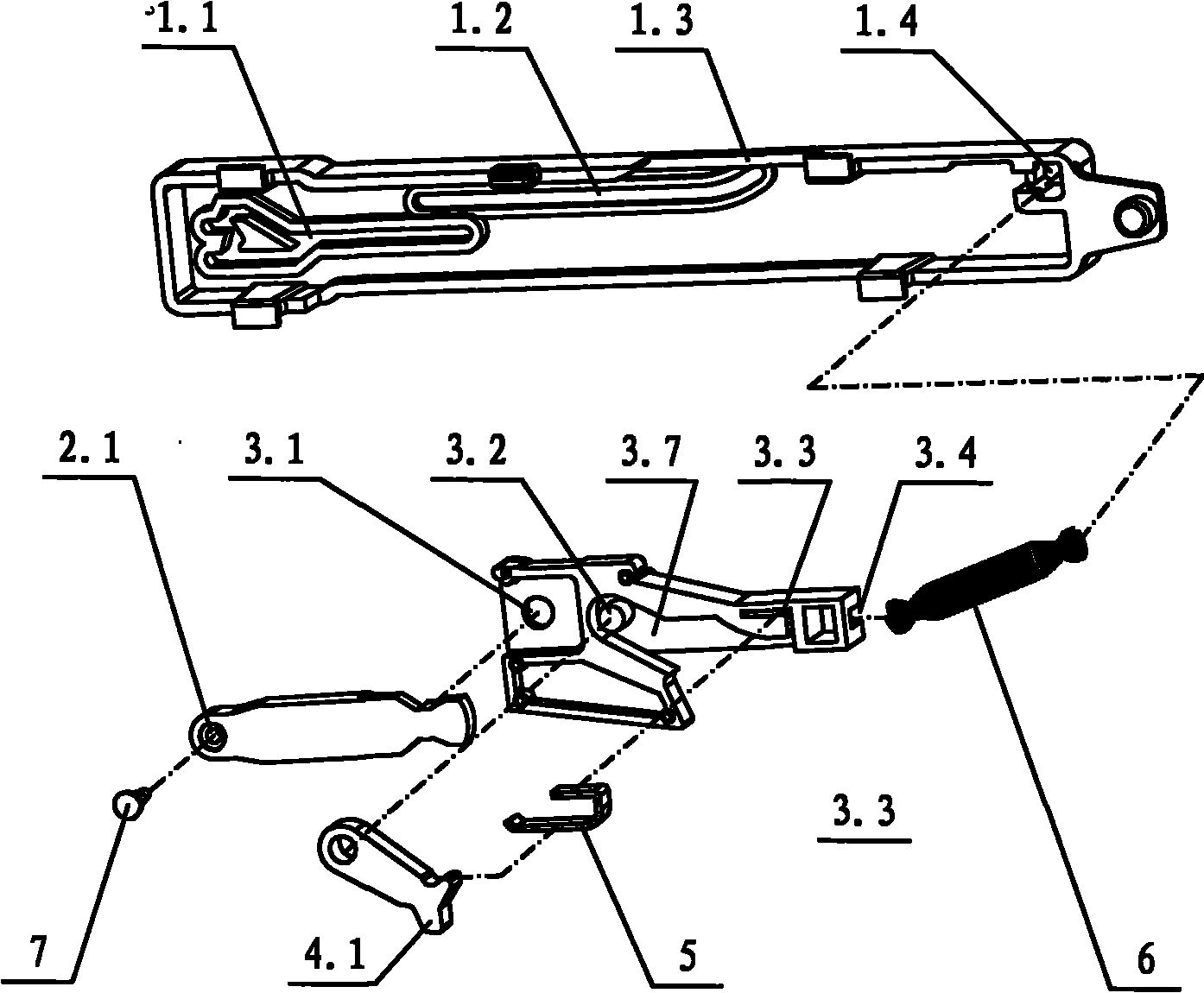 Drawer sliding track