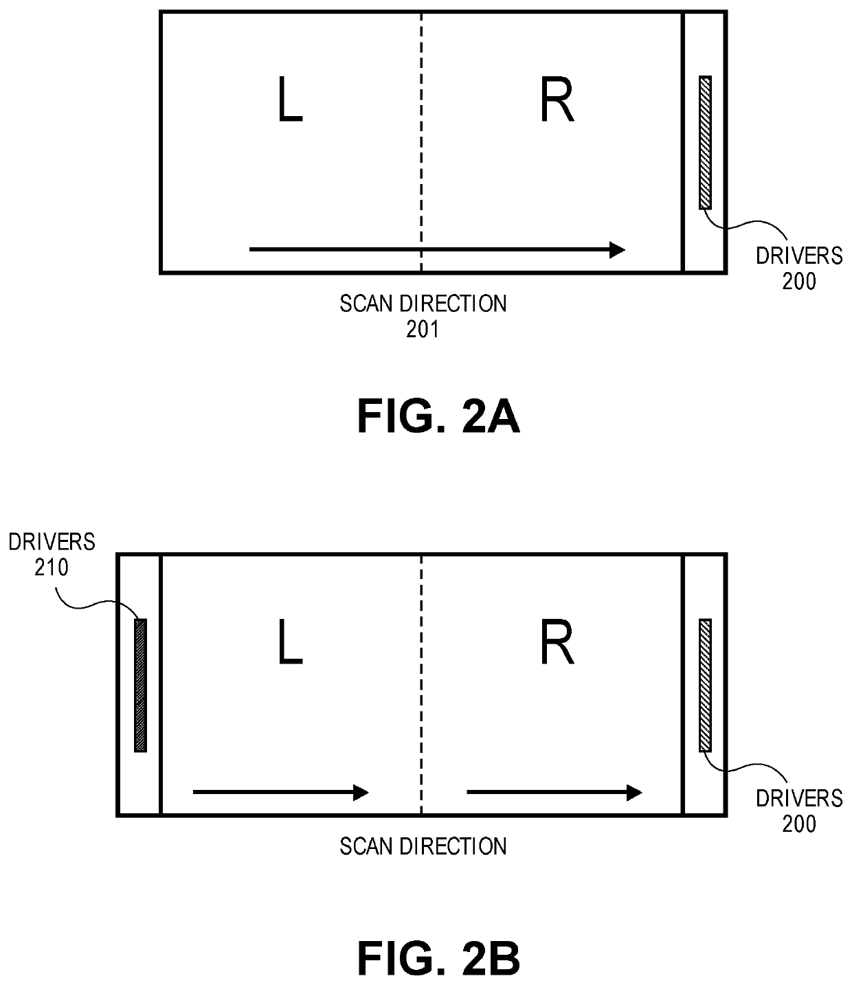 Dual scan out display system