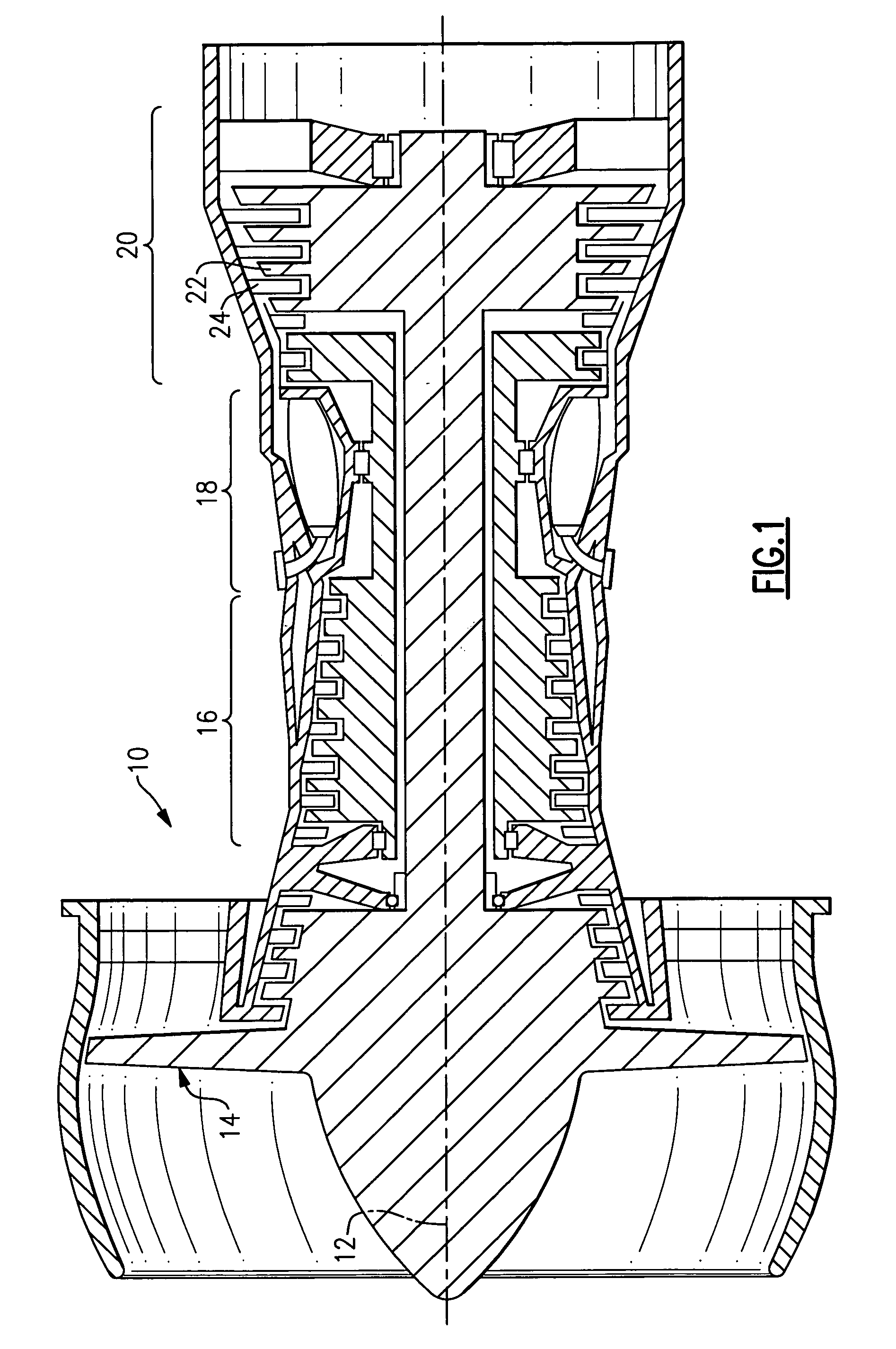 Shroud with aero-effective cooling