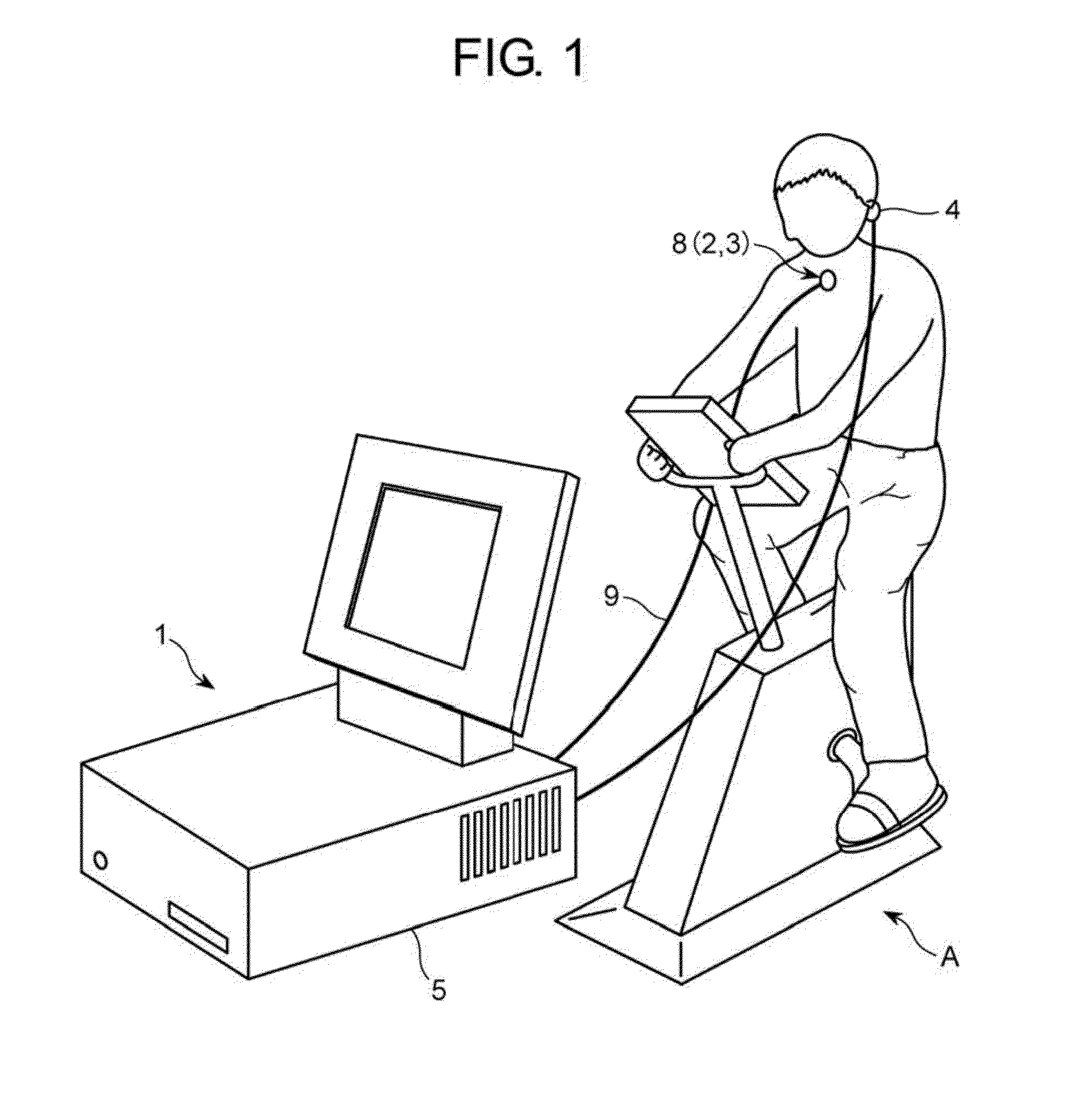 Somatic data-measuring apparatus and somatic data measurement method