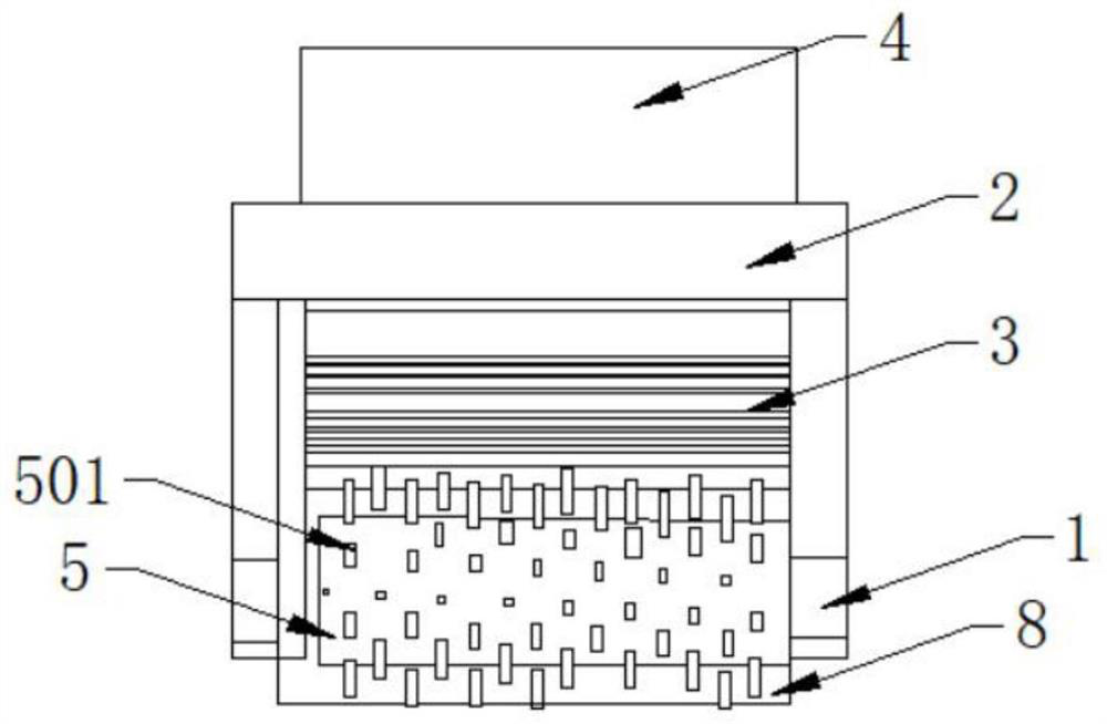 Asparagus planting soil loosening device