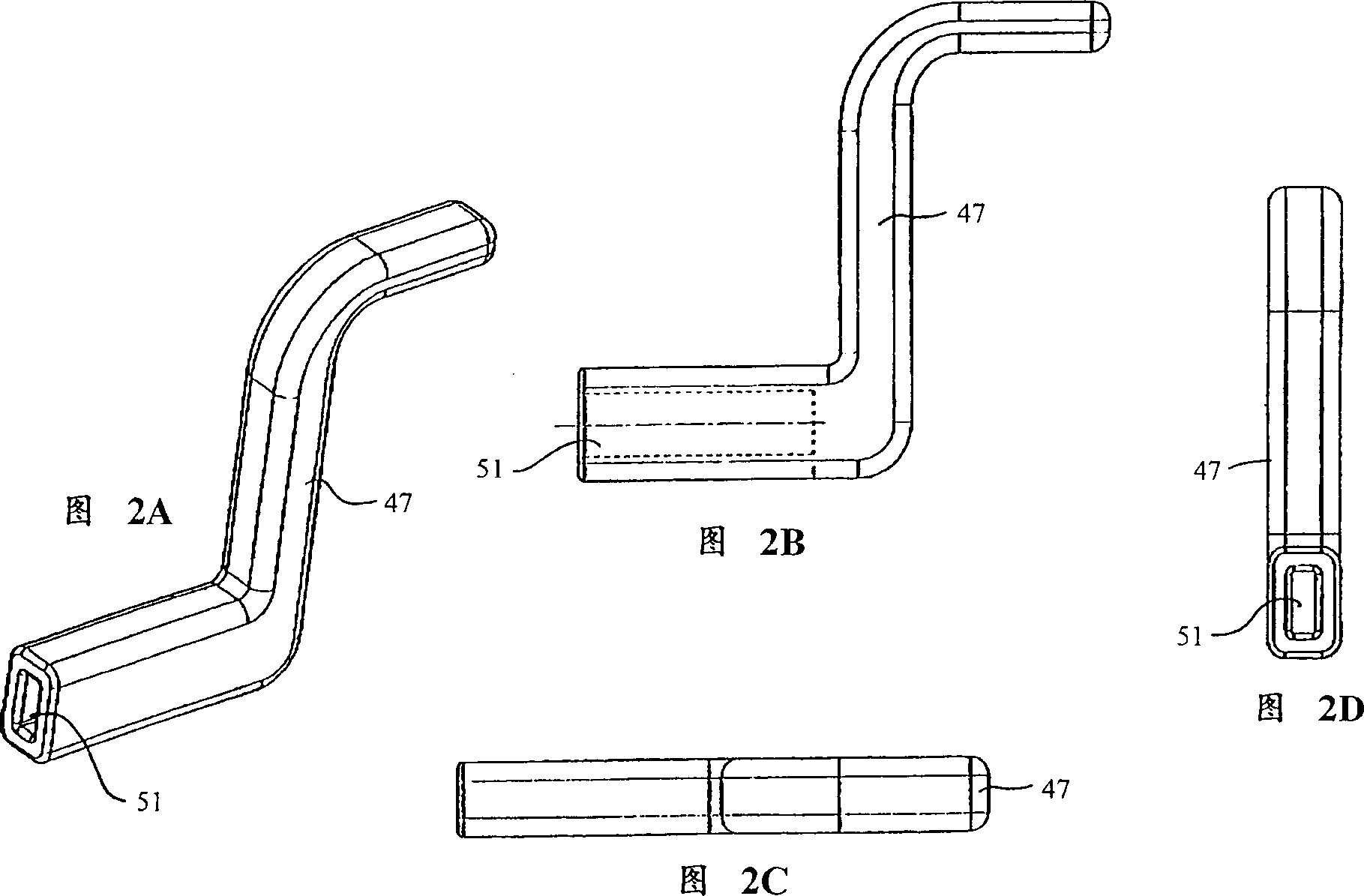 Mechanism for holding paper pad in folder