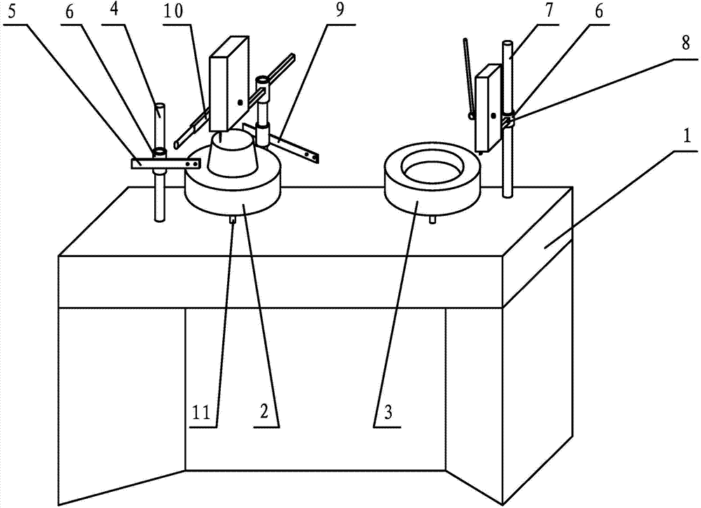 Ceramic teapot fettling and shaping machine provided with double wheel heads