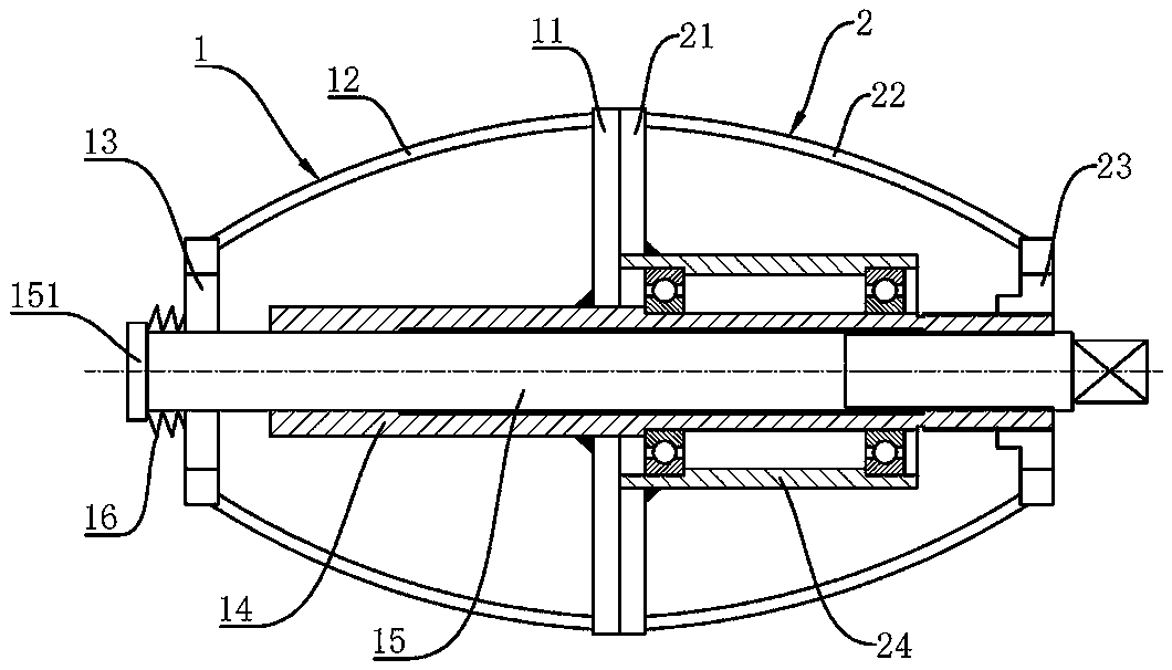 A squirrel cage steel pipe connection device