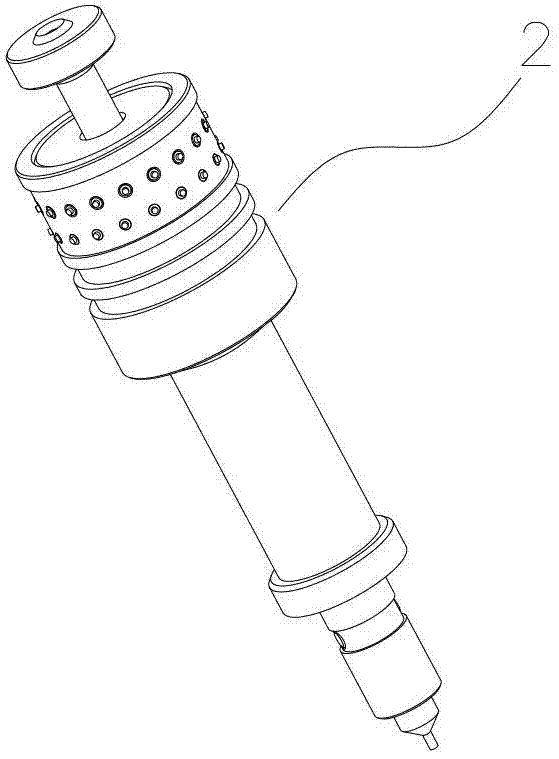 Dual-purpose detonating device for detonating perforating gun