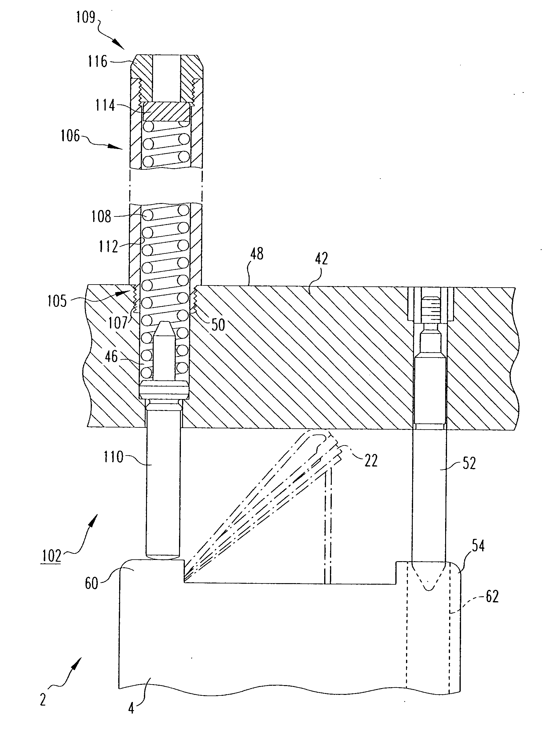 In-core fuel restraint assembly