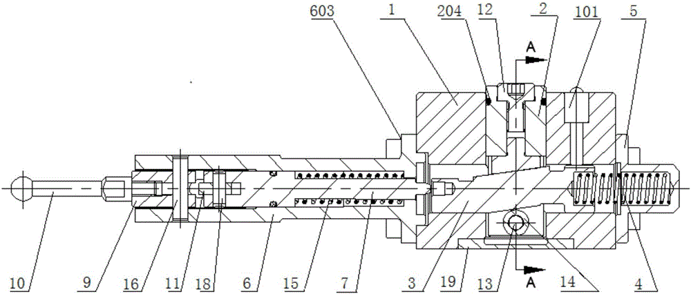 Double-spring clamp auxiliary supporting device