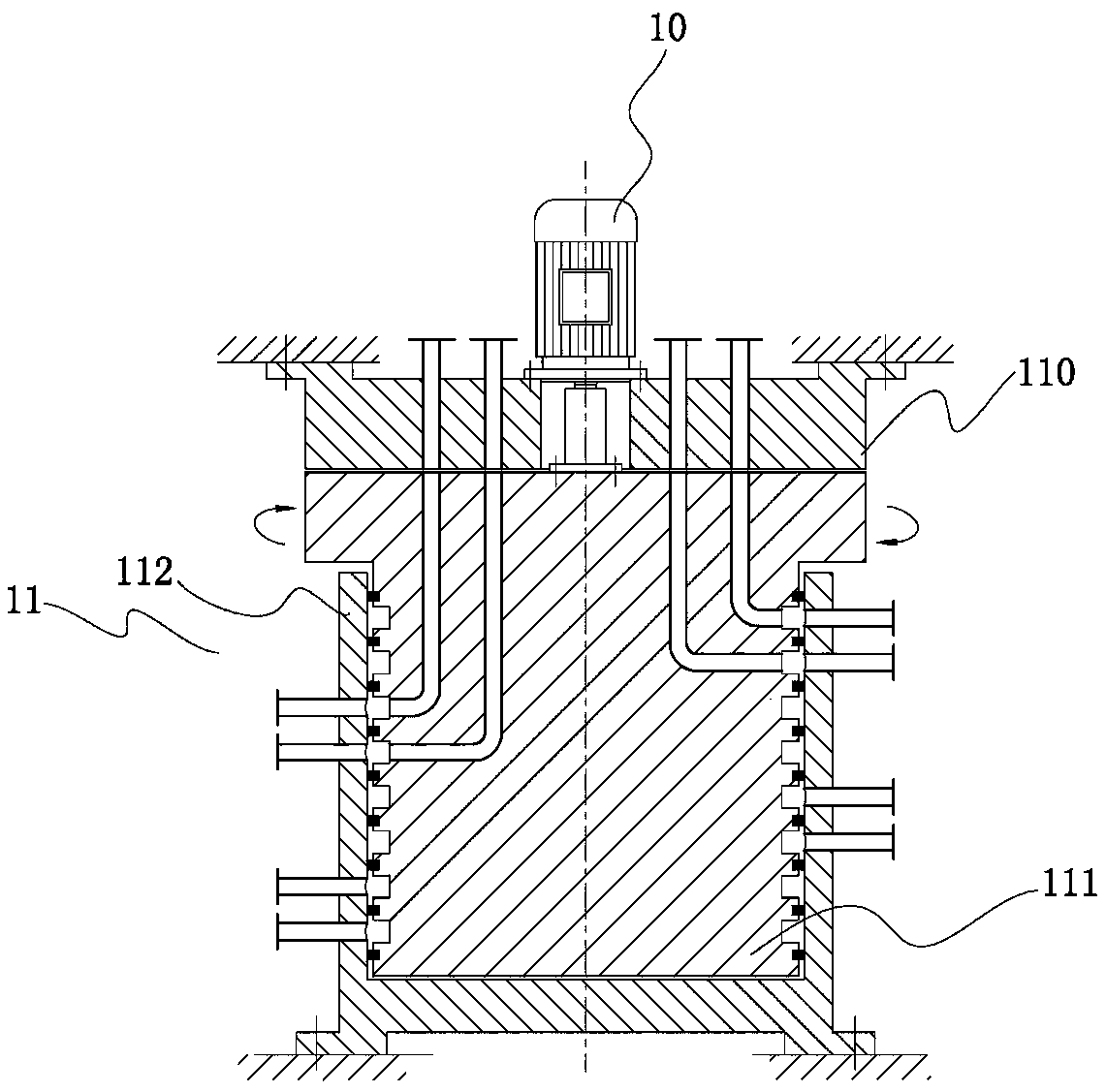 Fluid distribution valve and fluid treatment device