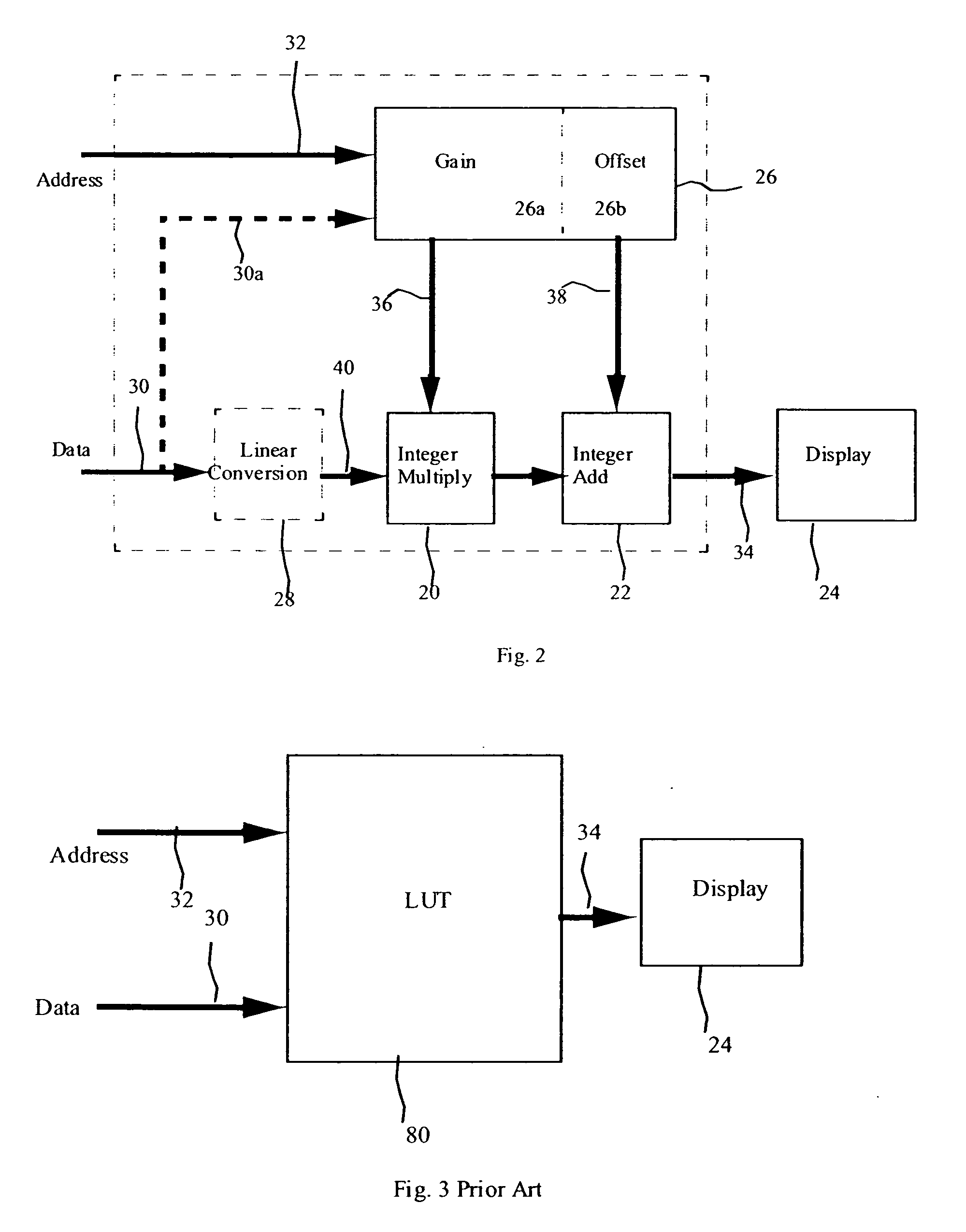 Method and apparatus for uniformity and brightness correction in an OLED display