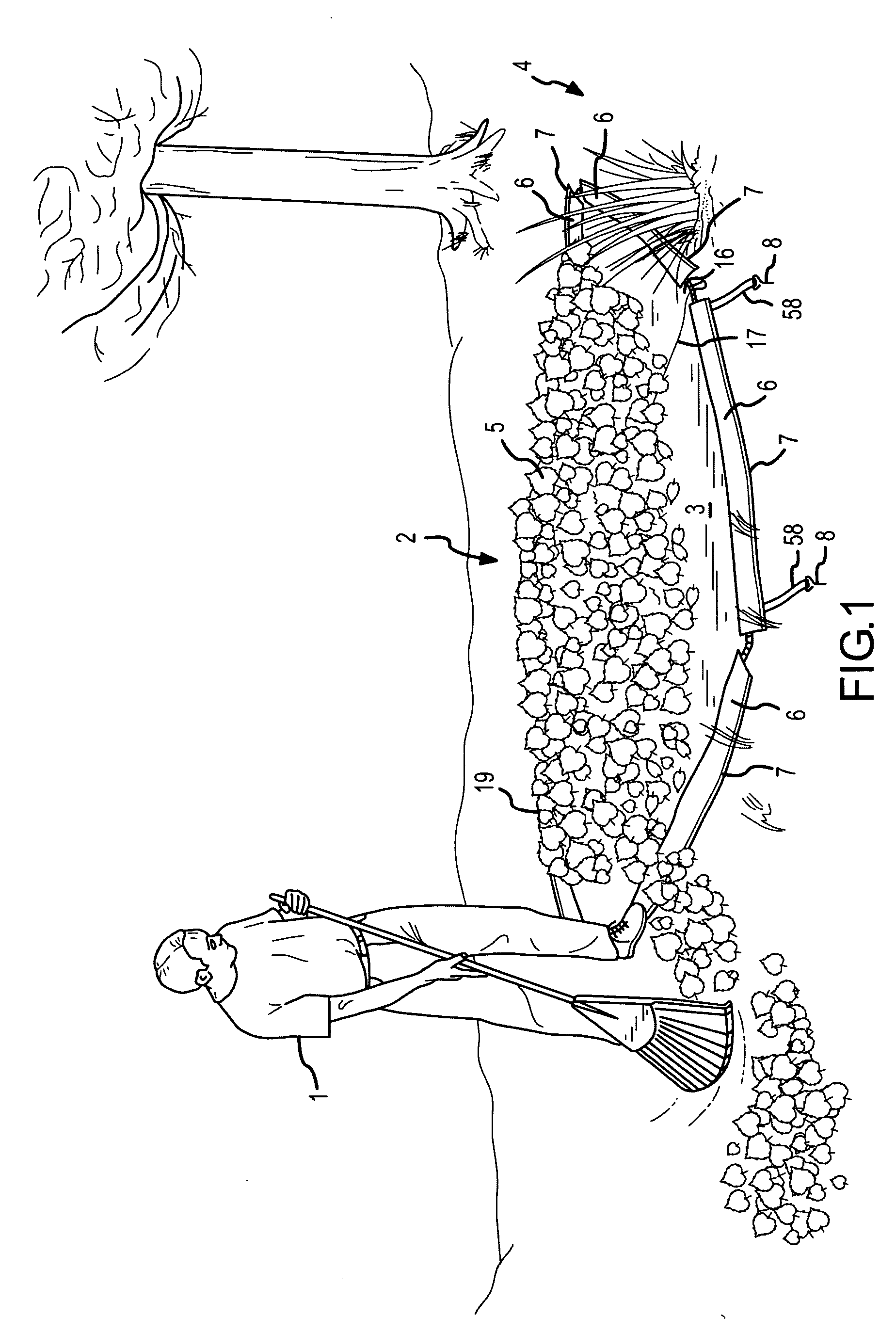 Planar loaded operably conformable material containment system