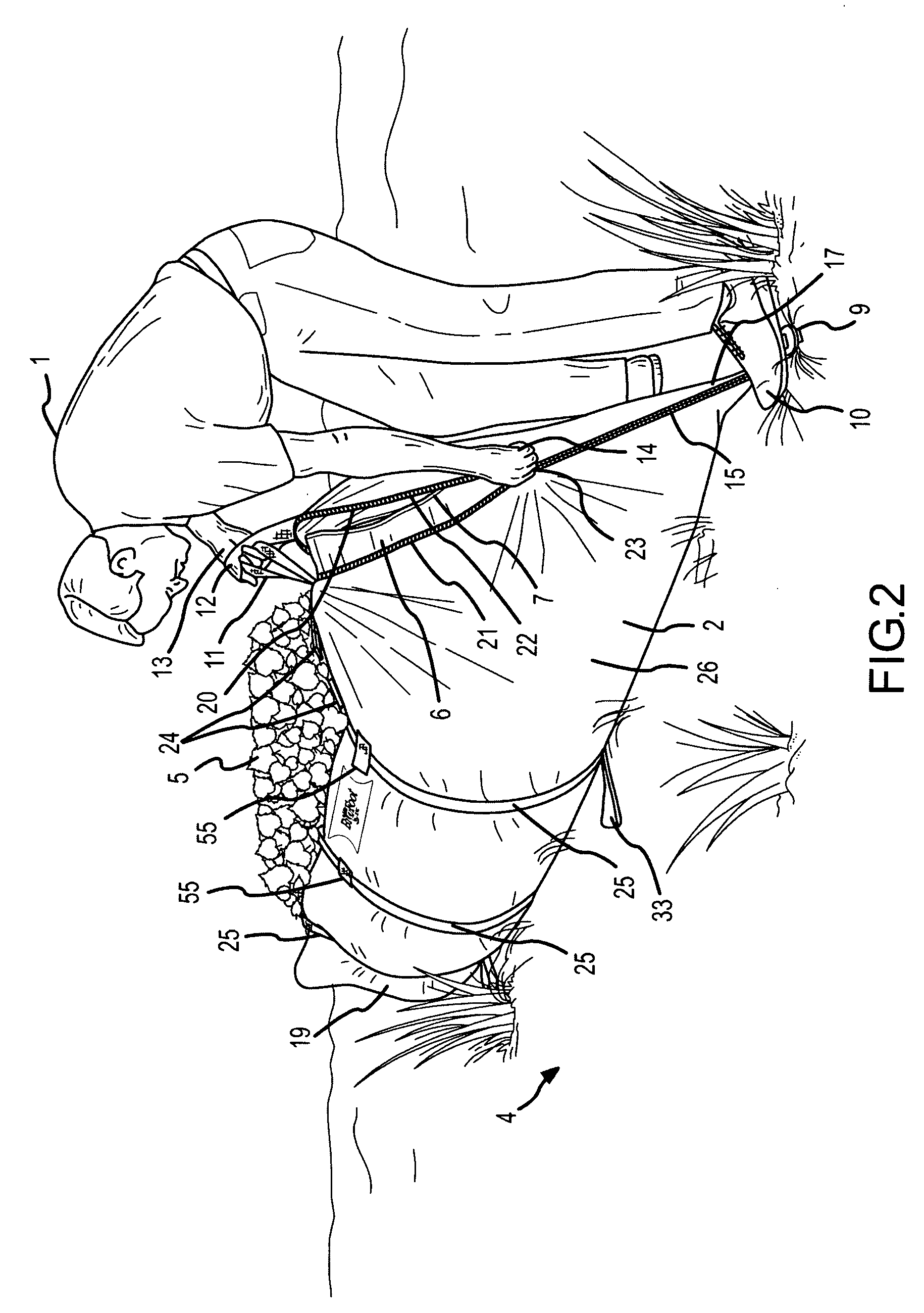 Planar loaded operably conformable material containment system