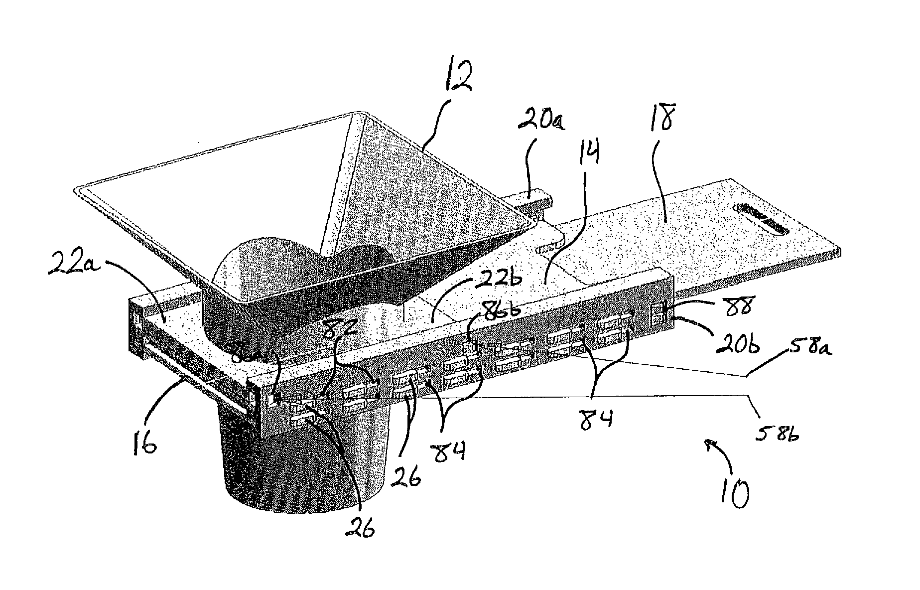 Slide valve for dry goods