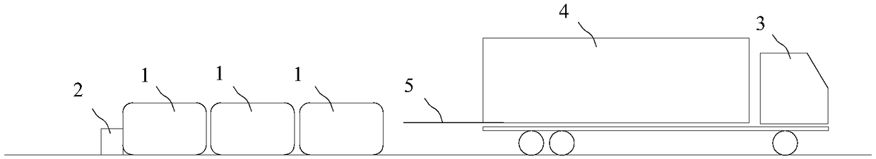 Columnar cargo loading method