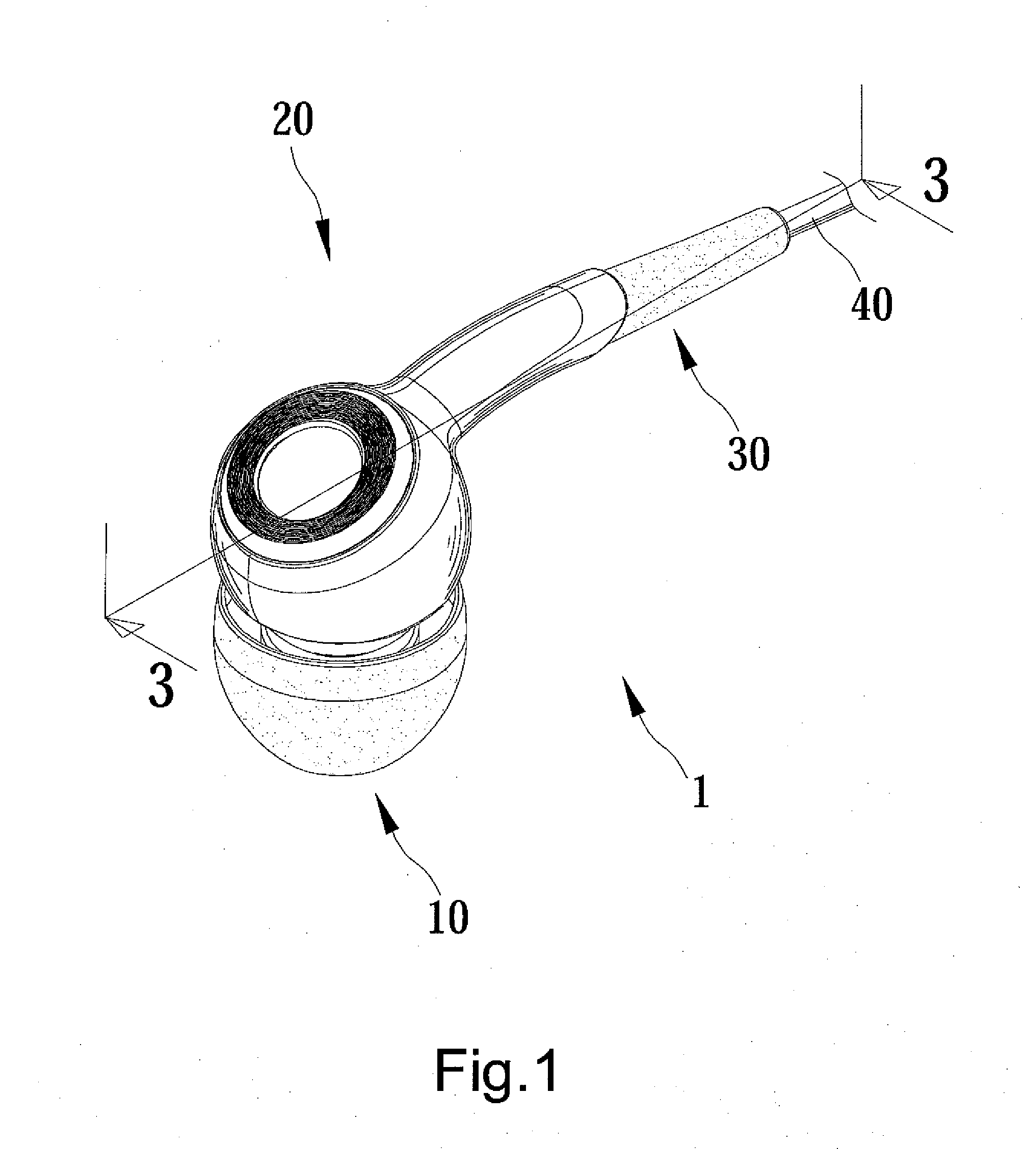 Earphone and the Method of Making thereof