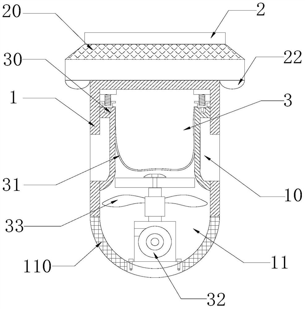 Floating marine treatment barrel for oil-water separation