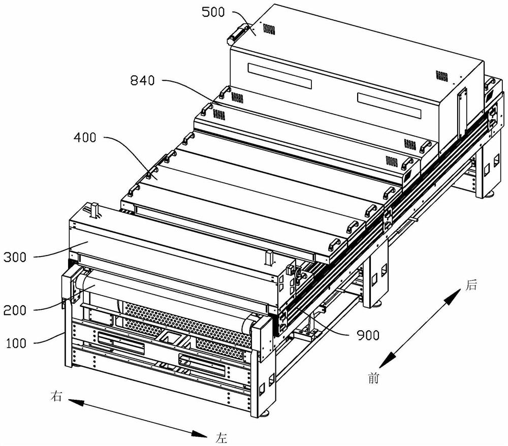 Matte machine for treating three-dimensional surface of plate