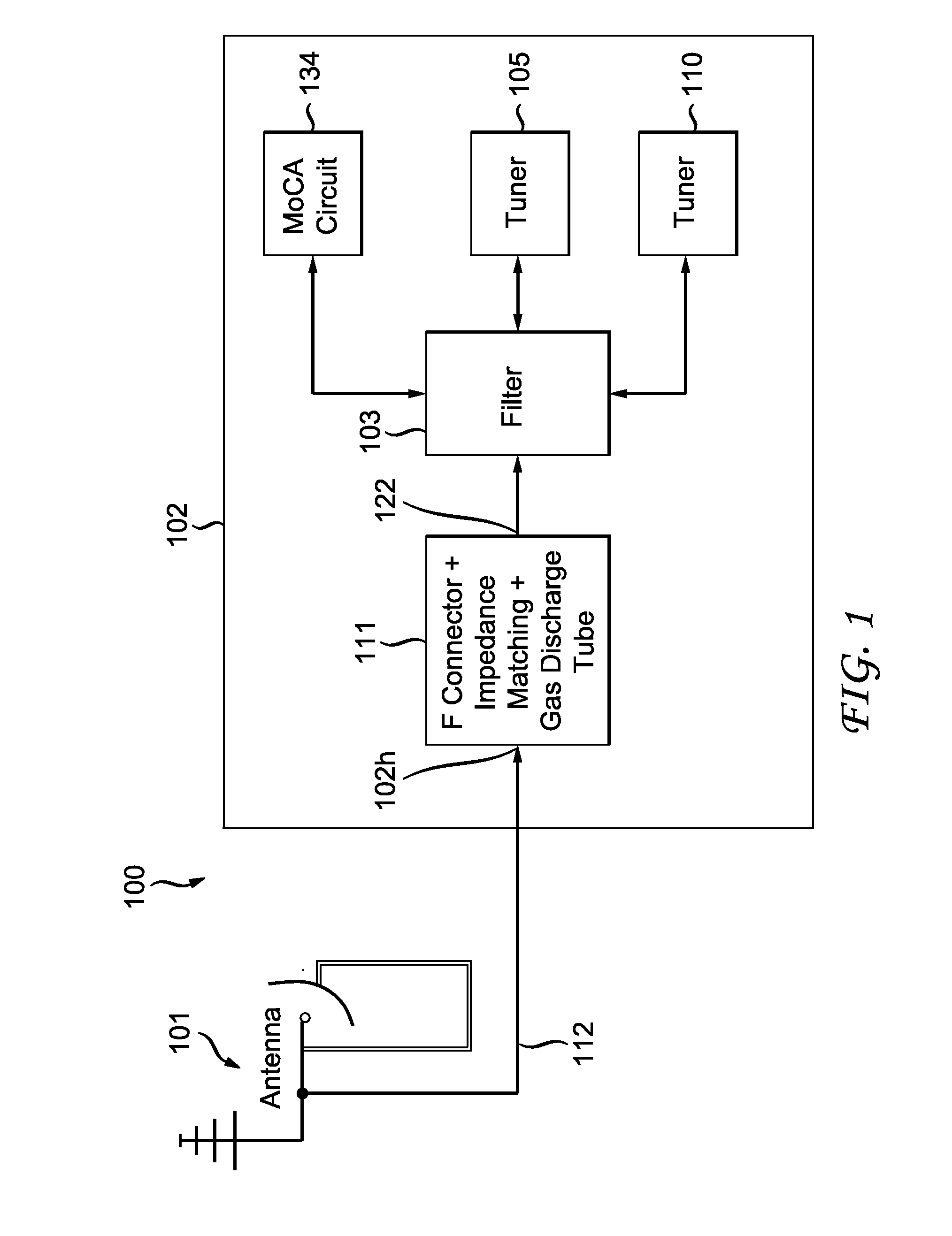 Surge protector for a transmission line connector