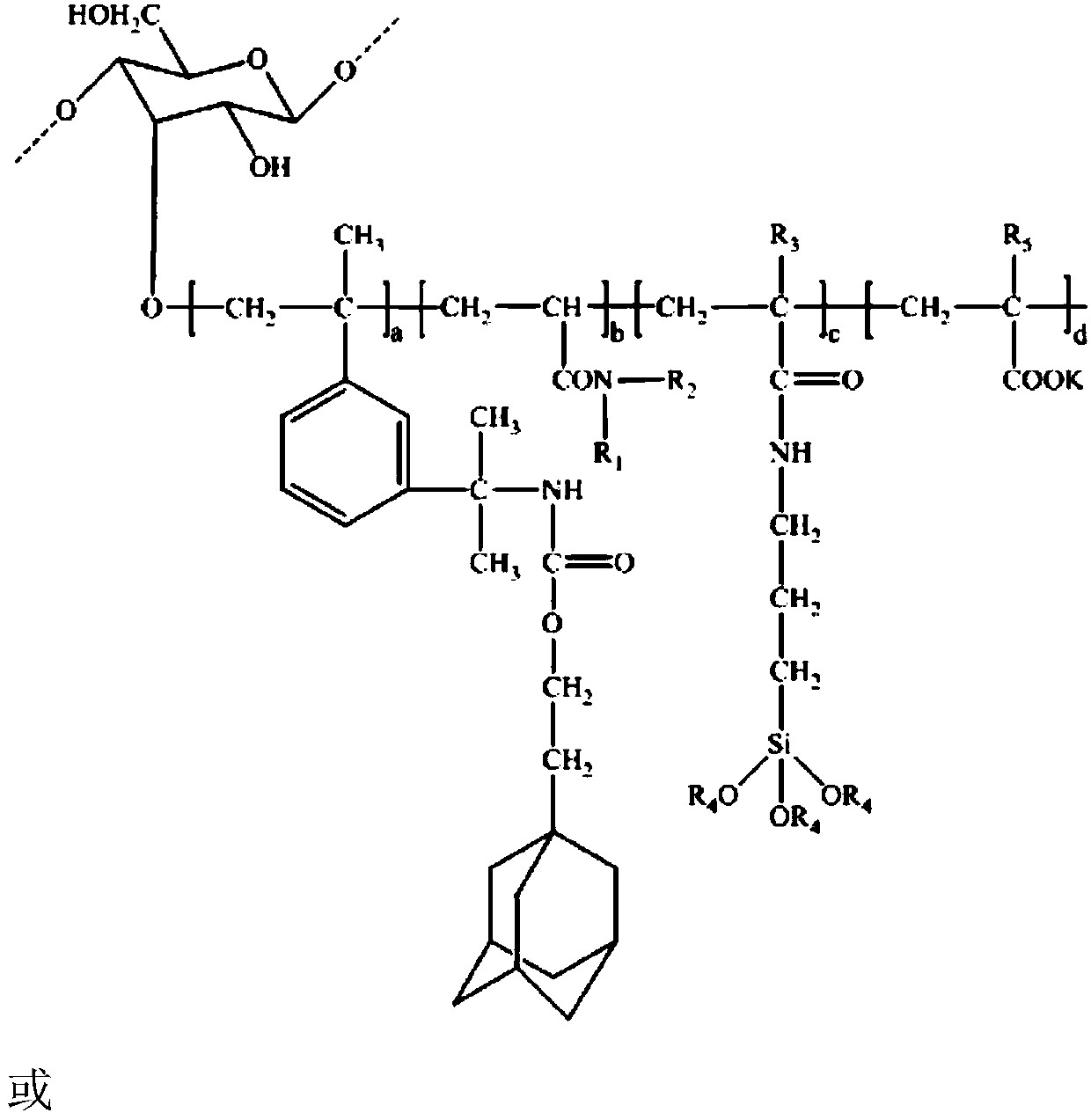 Modified starch coated inhibiting and anti-collapse agent for drilling fluid and preparation method thereof