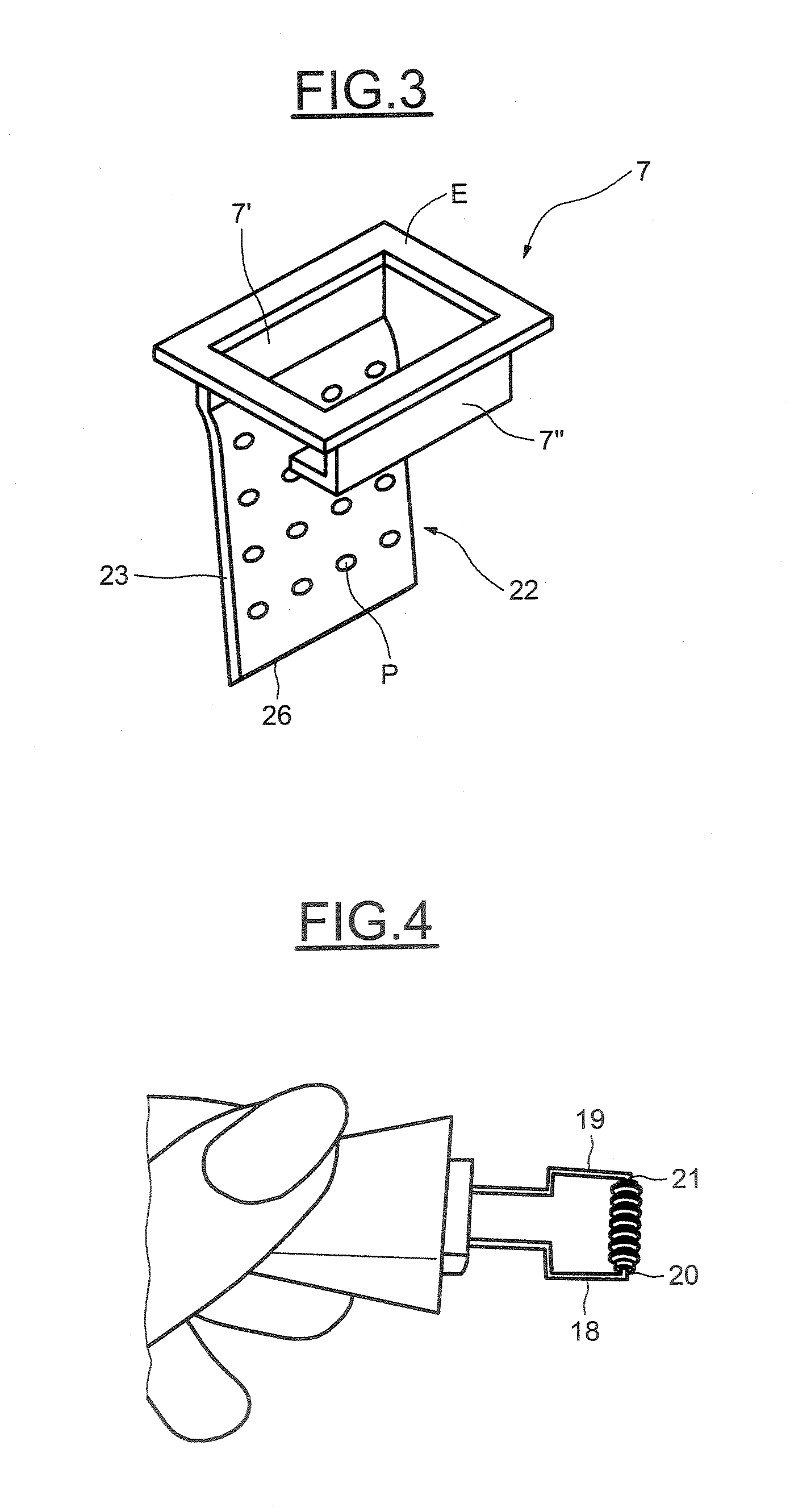 Device for packaging and applying a cosmetic or care product having a rotating component and corresponding application method