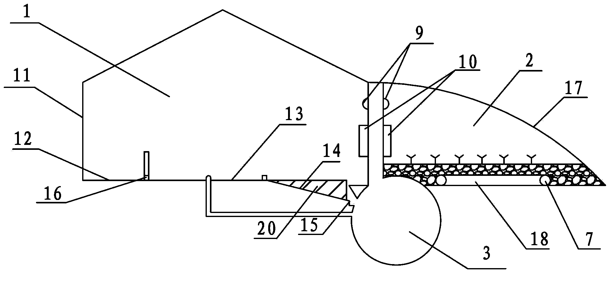 Comprehensive planting and cultivation circulating system and method