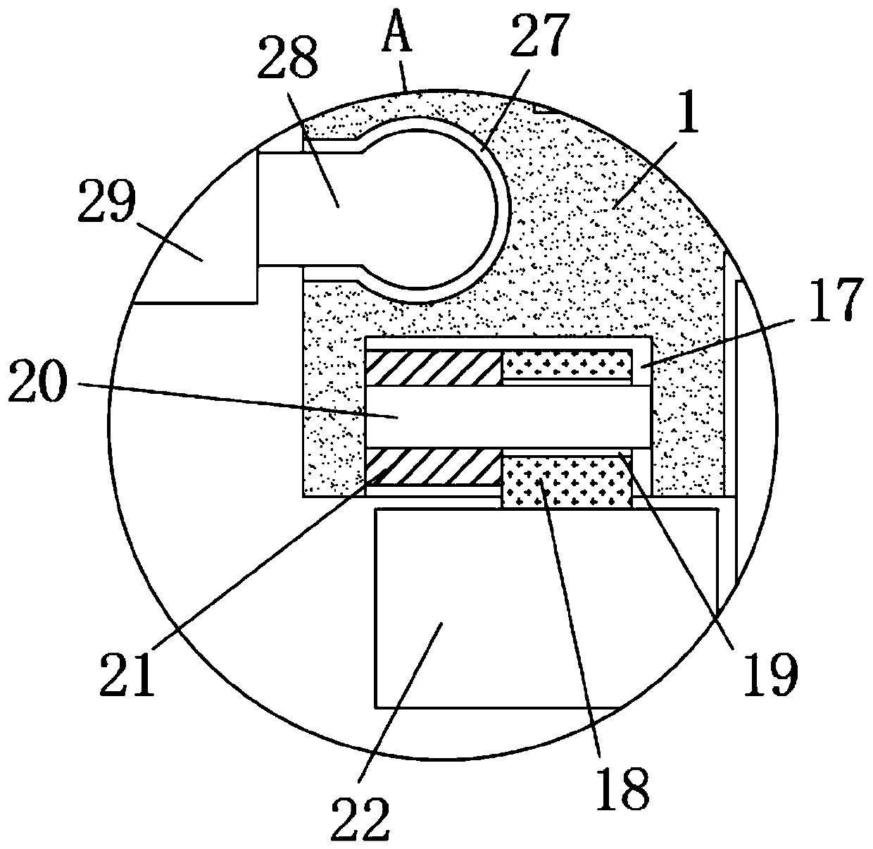 On-line isolation conduction device for sensors under pressure