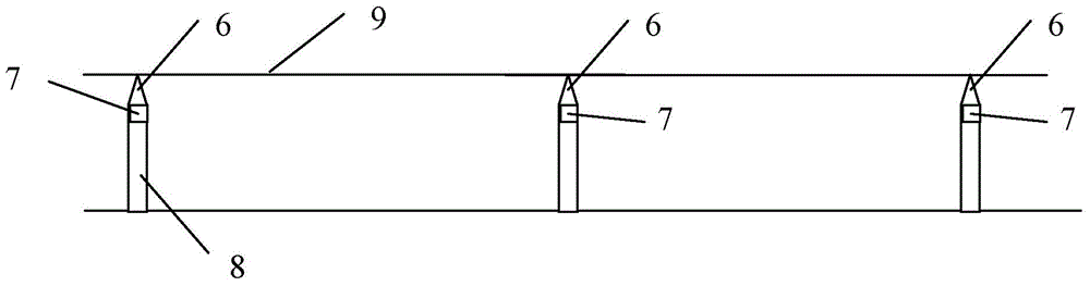 High-altitude transmission line segment detection self-melting snow system and control method using nuclear power