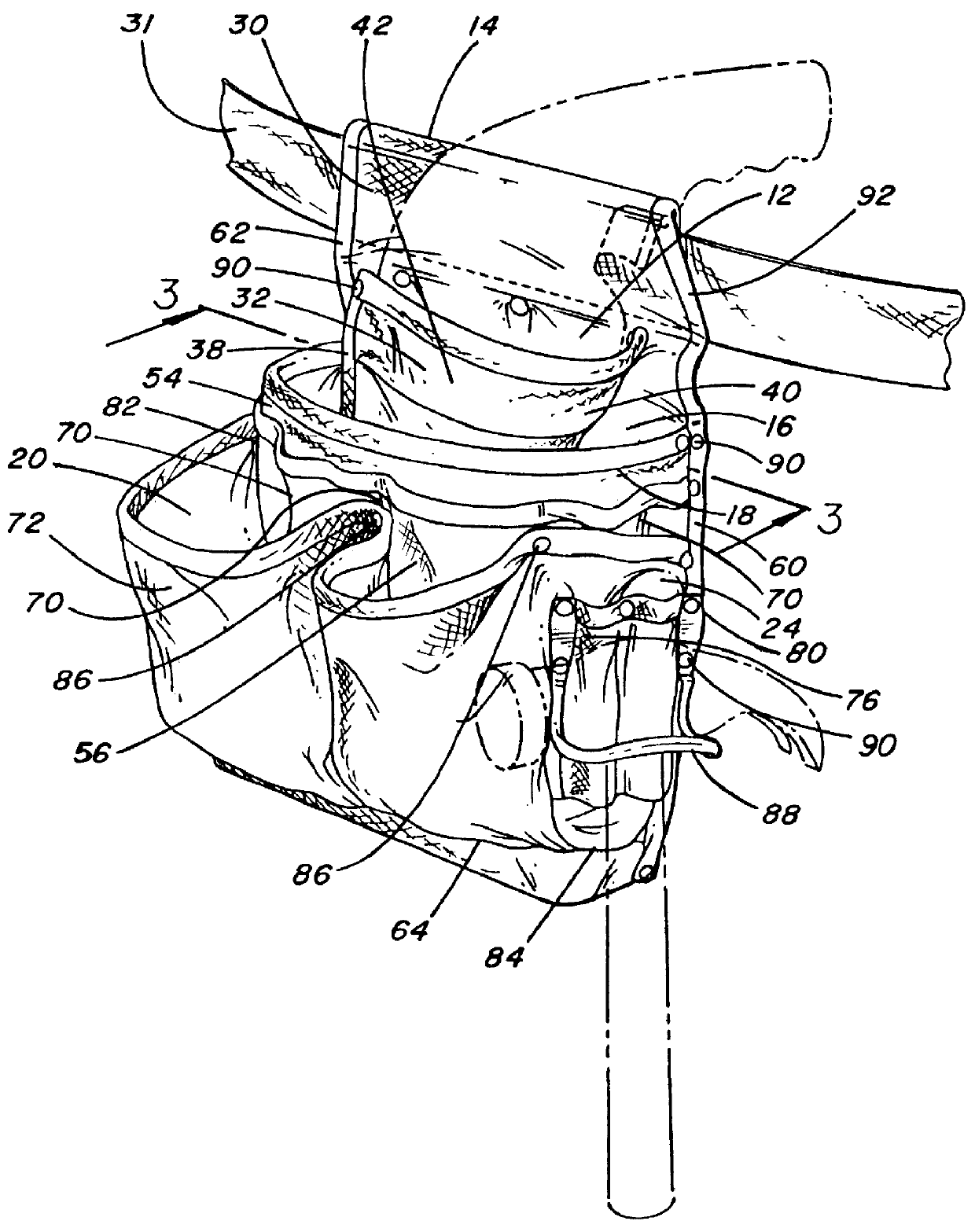 Specially configured tool holder