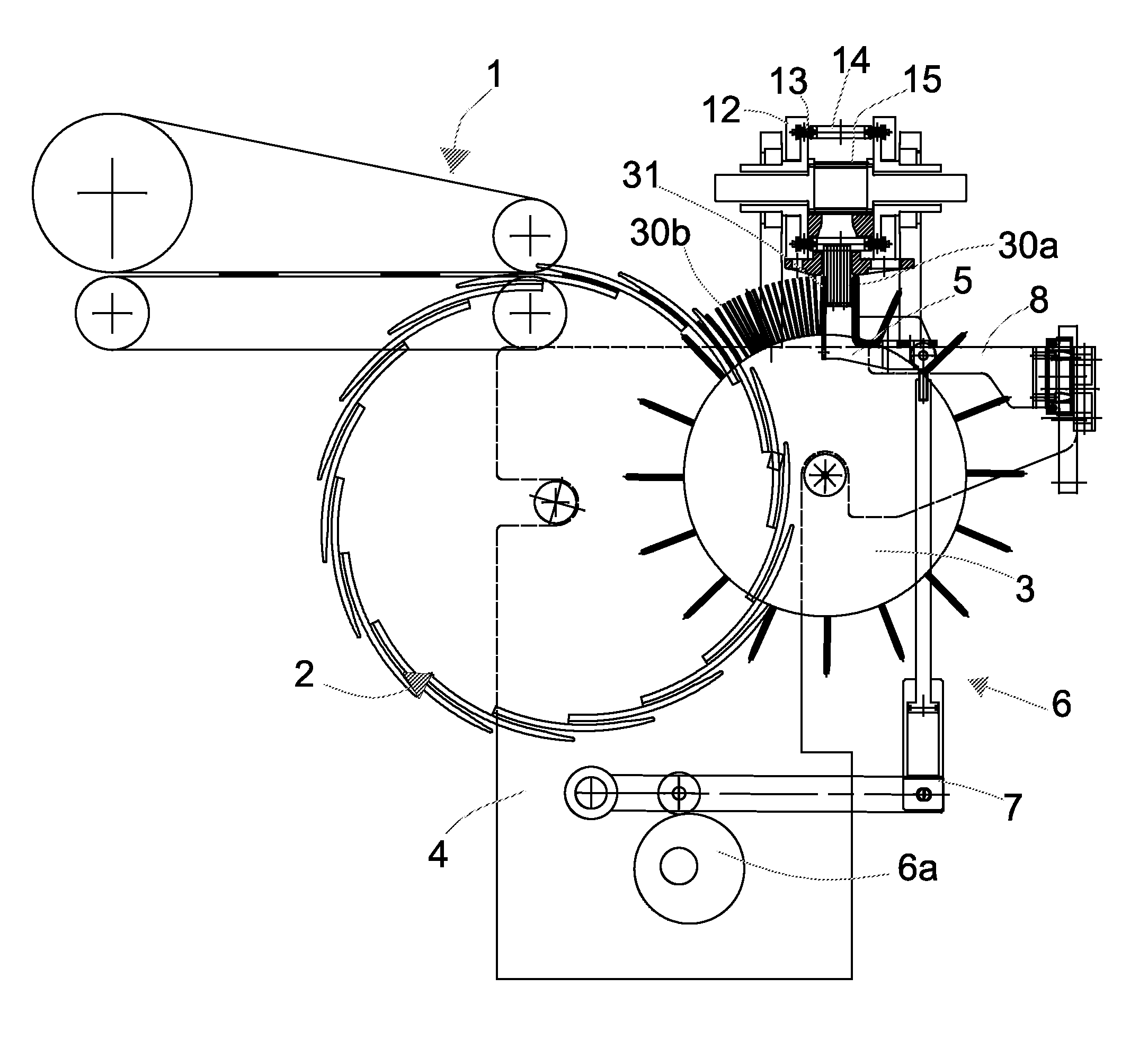 Apparatus and method for feeding stacks of tissues or similar folded products to an automatic packaging system