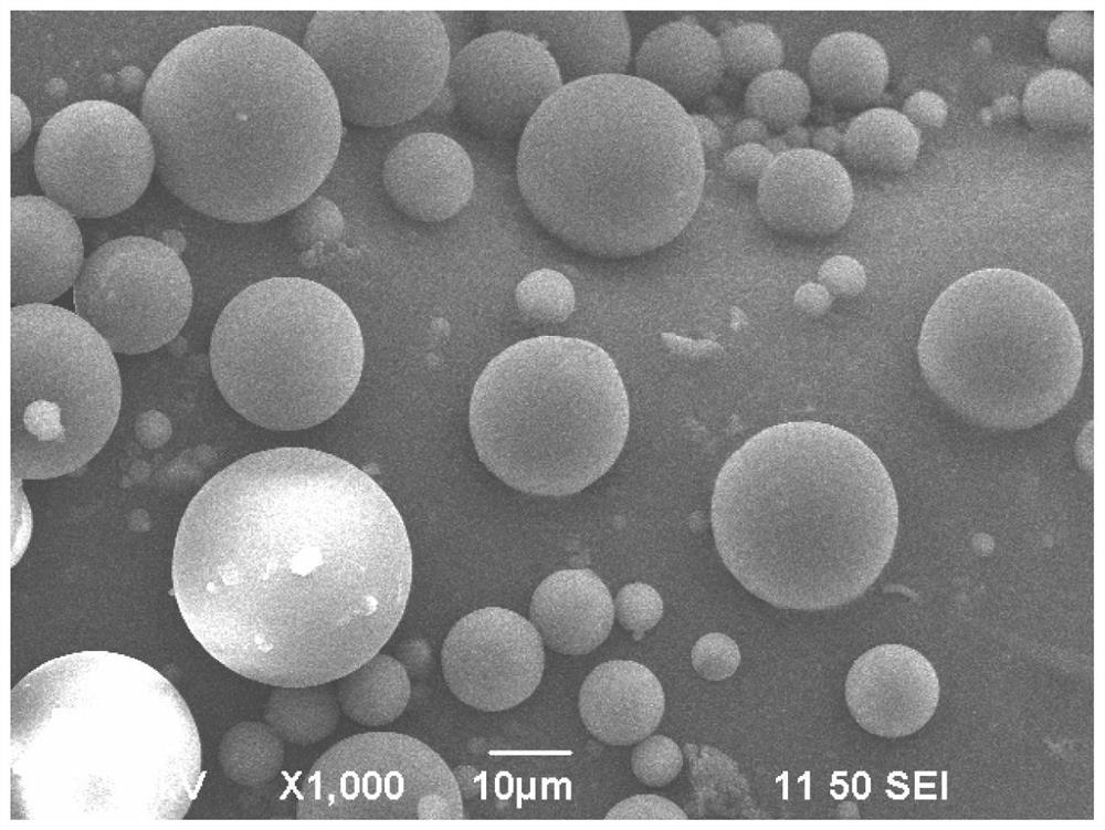 Anti-tumor vascular drug sustained-release embolization microsphere for malignant tumor interventional therapy