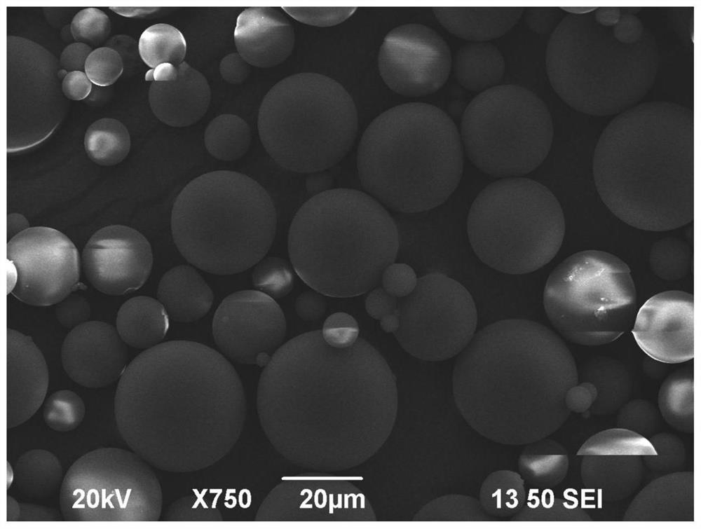 Anti-tumor vascular drug sustained-release embolization microsphere for malignant tumor interventional therapy