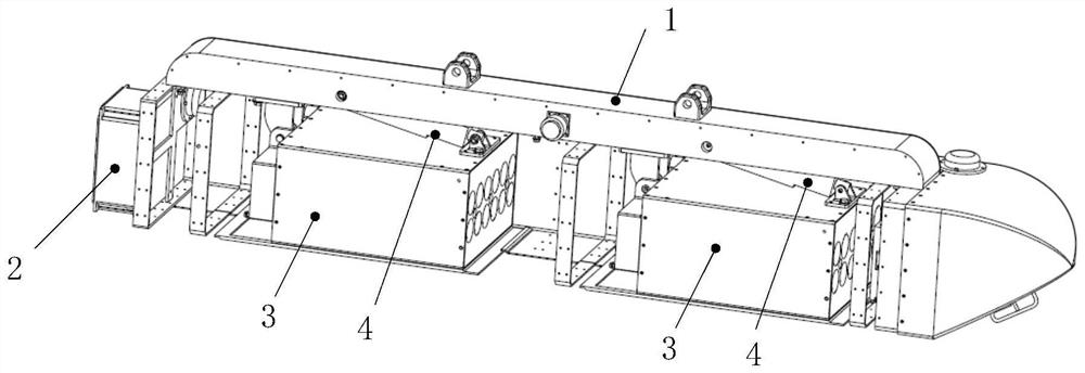 Posture self-adaptive sonde catapult launching device and catapult launching method