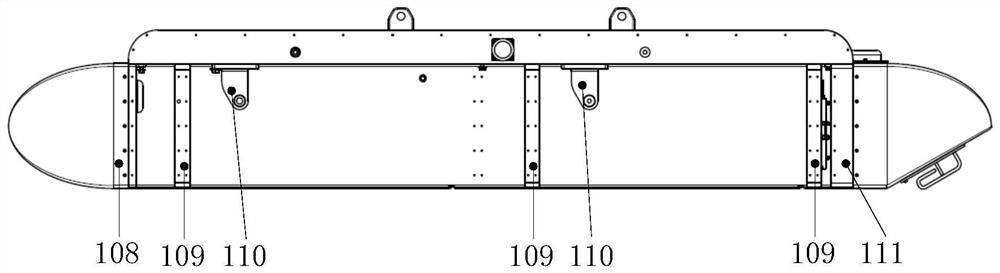 Posture self-adaptive sonde catapult launching device and catapult launching method